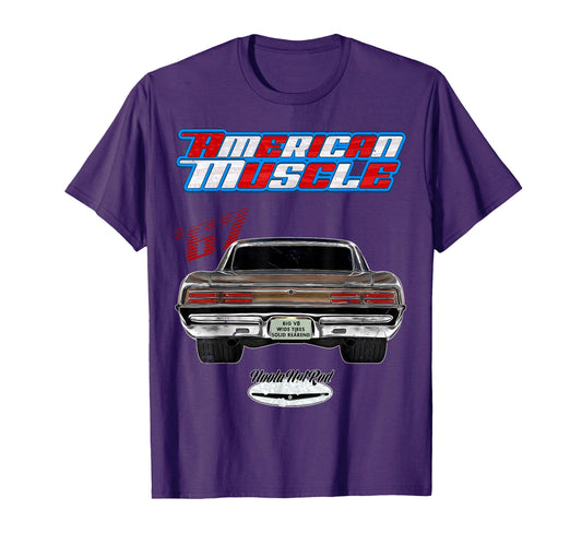 1967 Gto Tempest Muscle Car Hot Rod T-Shirt - Aesthetic Graphic for Adults - T-Shirt, Sweatshirt, Hoodie
