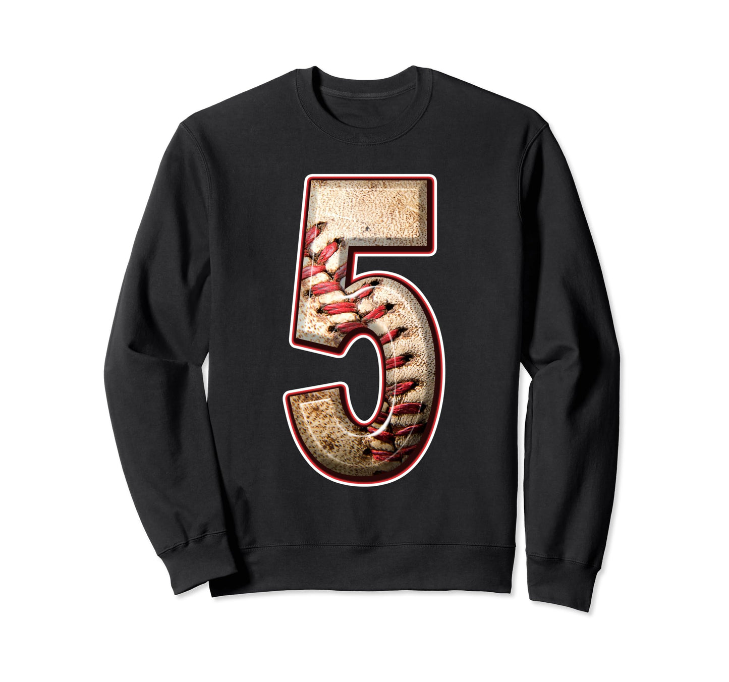 5Th Birthday Baseball Sports 5 Sweatshirt - Novelty Apparel Men Women - T-Shirt, Sweatshirt, Hoodie