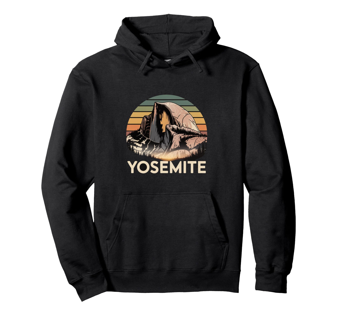 Yosemite Sunset National Park Hoodie - Casual Everyday Wear Men Women - T-Shirt, Sweatshirt, Hoodie