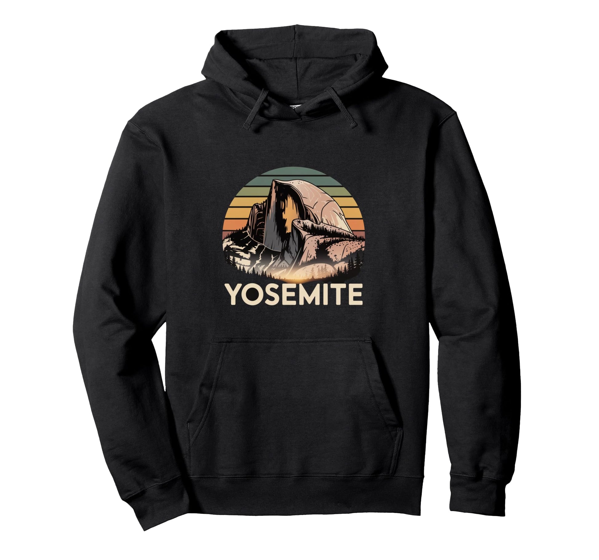 Yosemite Sunset National Park Hoodie - Casual Everyday Wear Men Women - T-Shirt, Sweatshirt, Hoodie