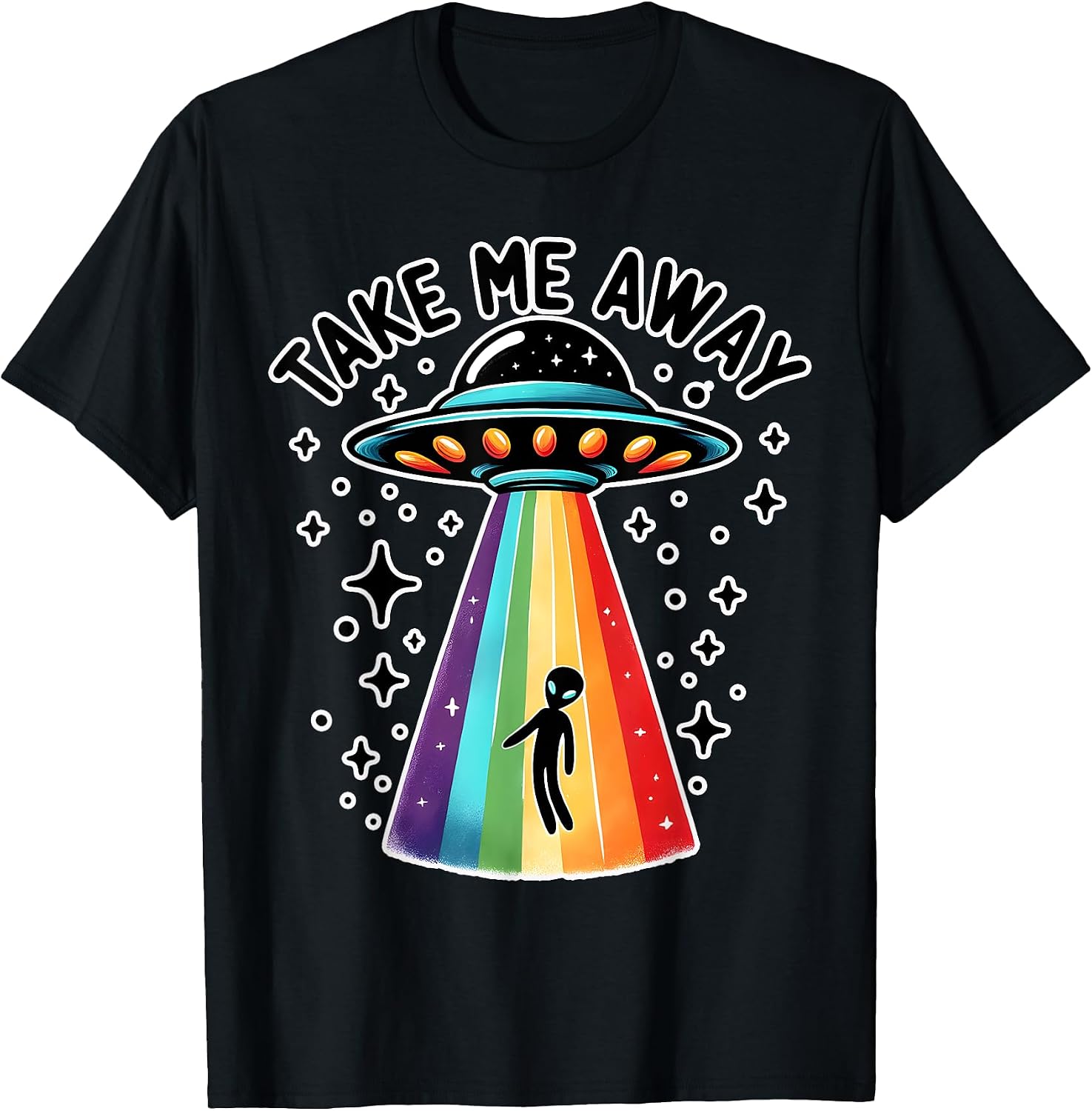 Kosmische Fliegende Untertassen UFO Bekleidung - Adult & Kids T-Shirts, Sweatshirts & Hoodies apparel design preview 1