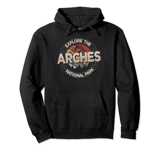 Arches National Park Us Arches Hoodie - Graphic Print Men Women - T-Shirt, Sweatshirt, Hoodie