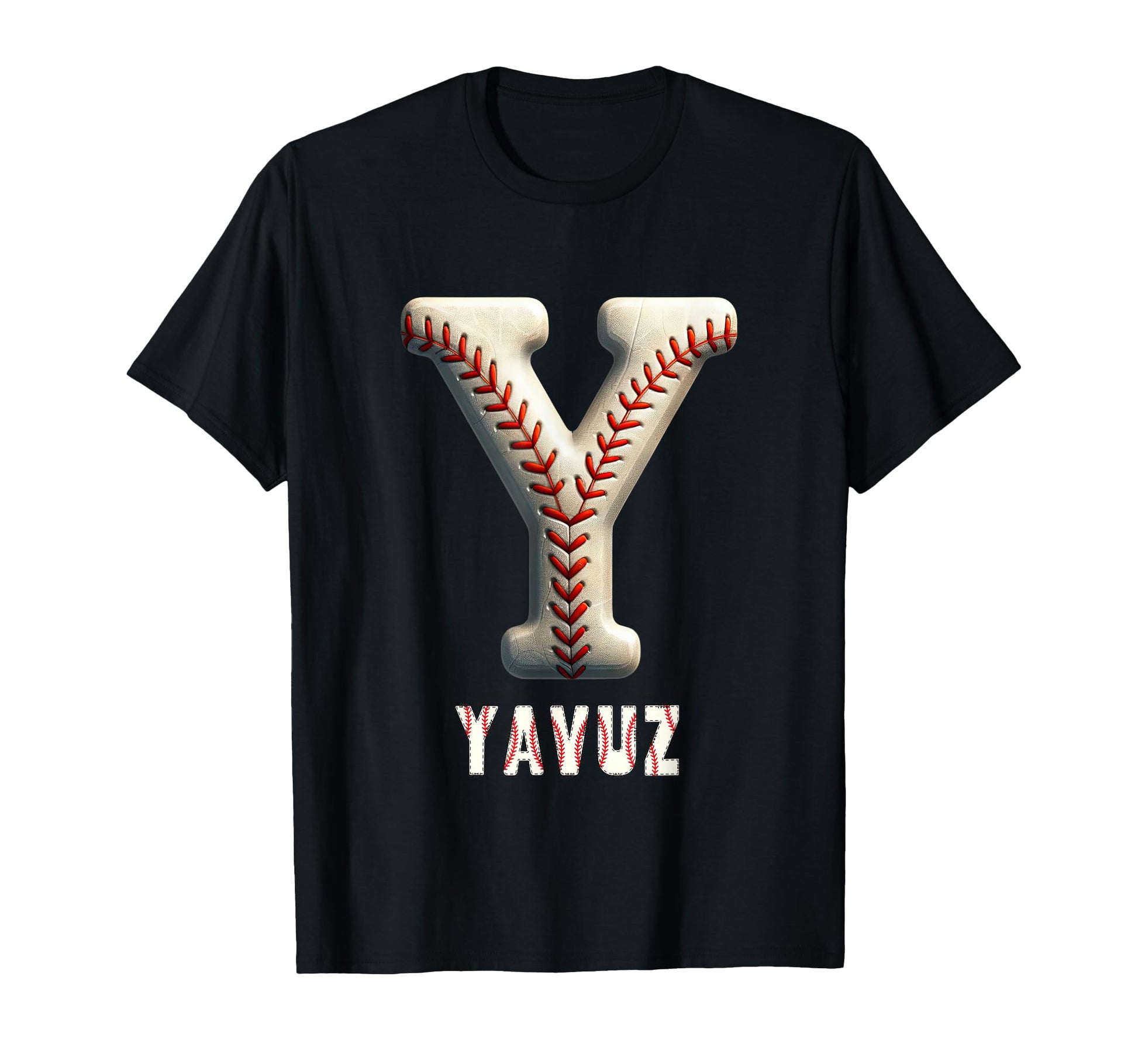 Baseball Home Run Matteo Initial T-Shirt - Custom Art Print for Adults - T-Shirt, Sweatshirt, Hoodie