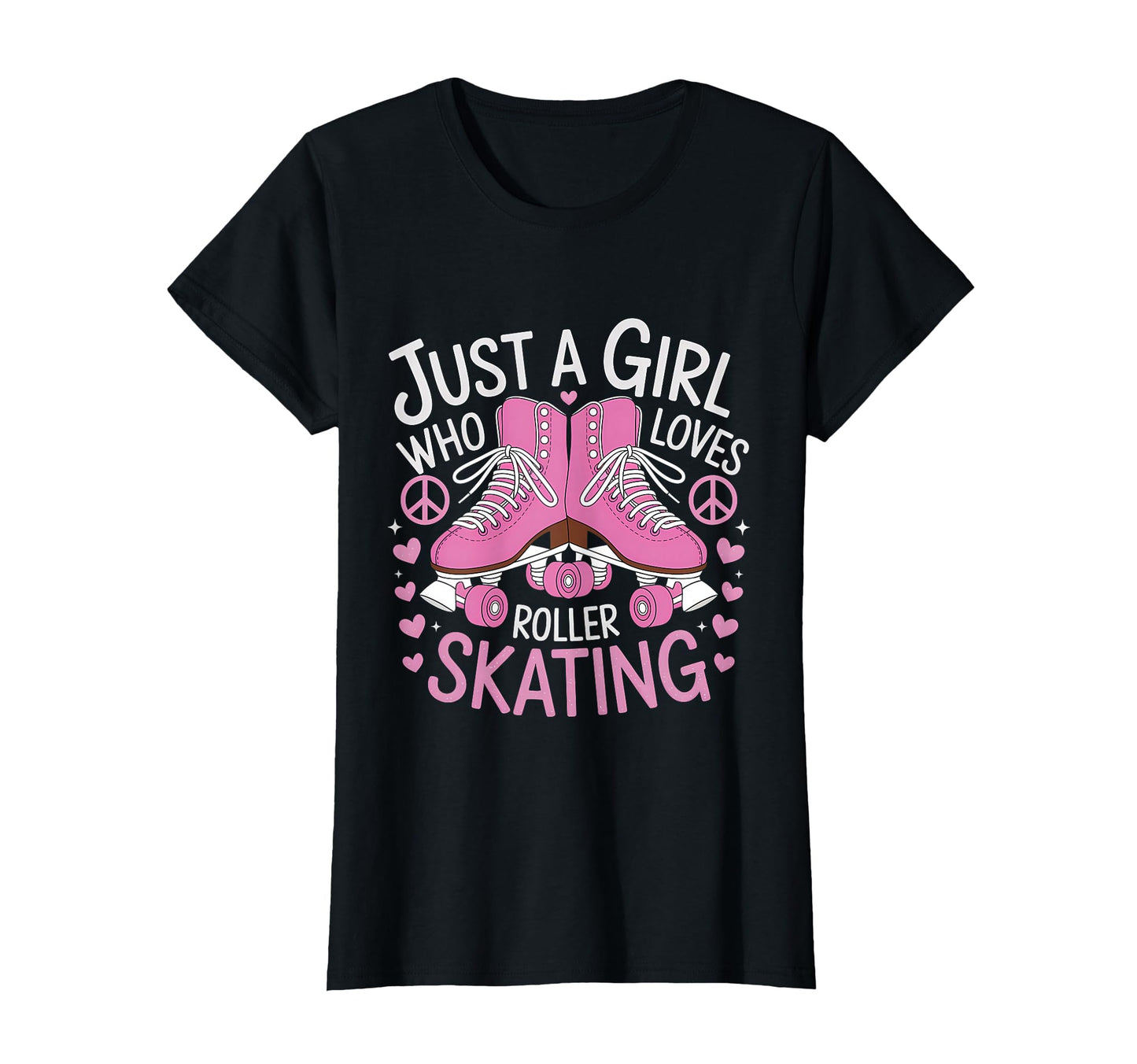 Just Who Loves Roller Skating 70S T-Shirt - Casual Everyday Wear Men Women - T-Shirt, Sweatshirt, Hoodie