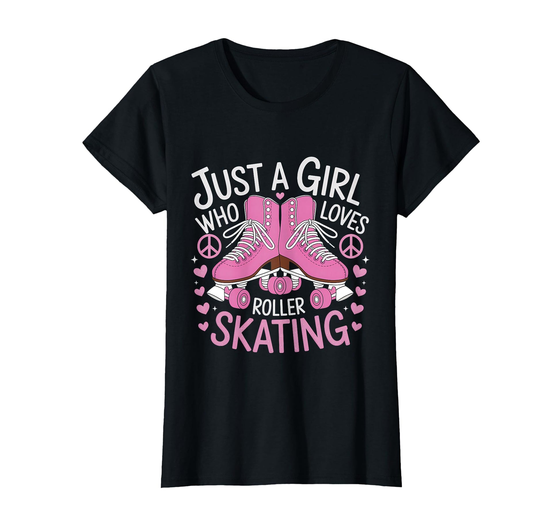 Just Who Loves Roller Skating 70S T-Shirt - Casual Everyday Wear Men Women - T-Shirt, Sweatshirt, Hoodie