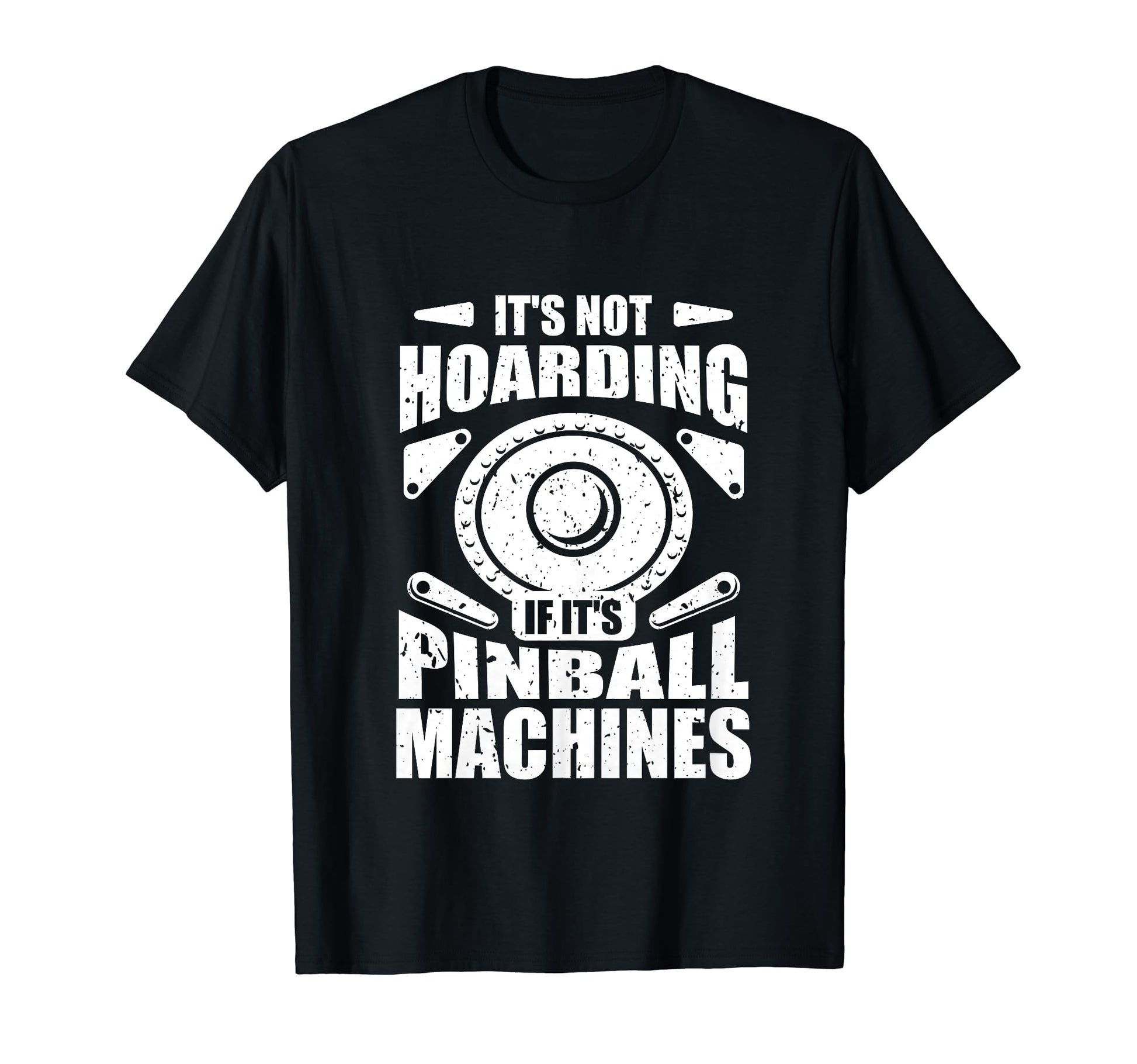 Funny Pinball Gamer Flipper Flipping Ball T-Shirt - Unique Graphic Unisex - T-Shirt, Sweatshirt, Hoodie