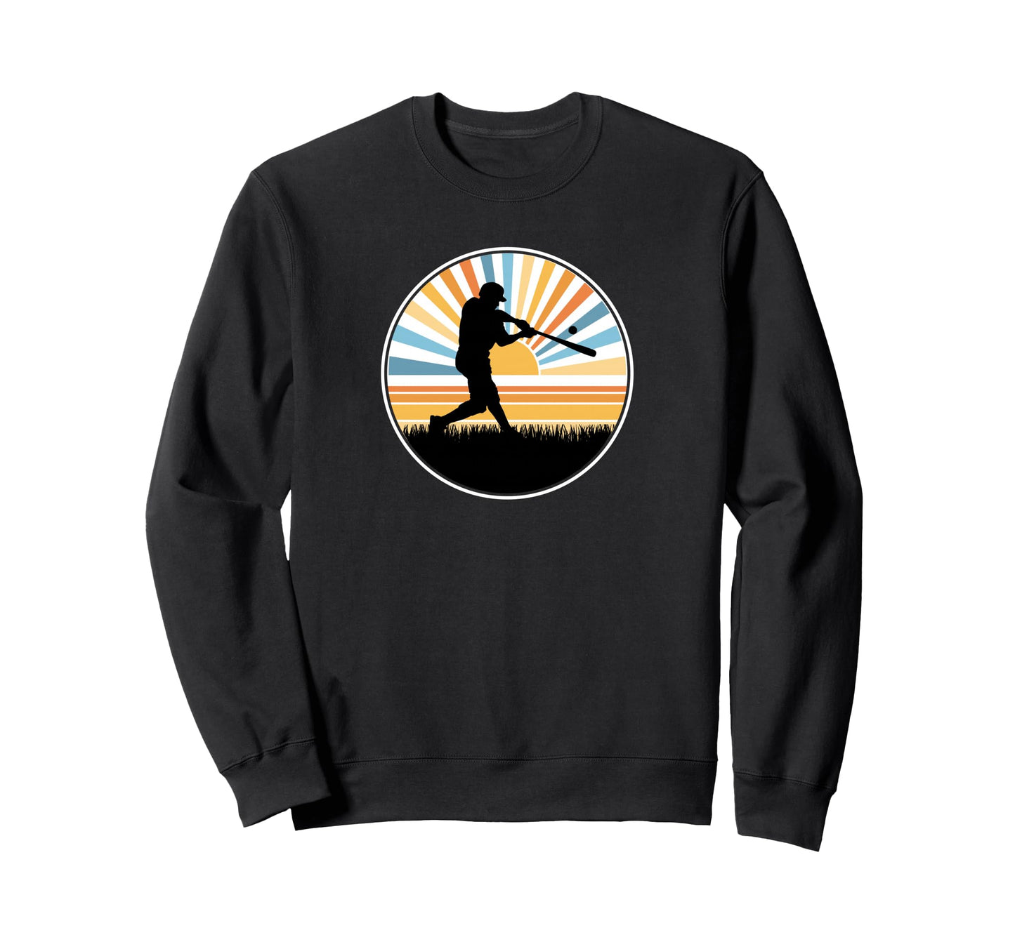Baseball Batter Player Homerun Sweatshirt - Fun Novelty Design Unisex - T-Shirt, Sweatshirt, Hoodie