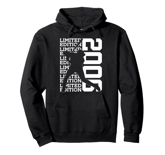2006 Baseball 20Th Birthday Hoodie - Graphic Print for Adults - T-Shirt, Sweatshirt, Hoodie