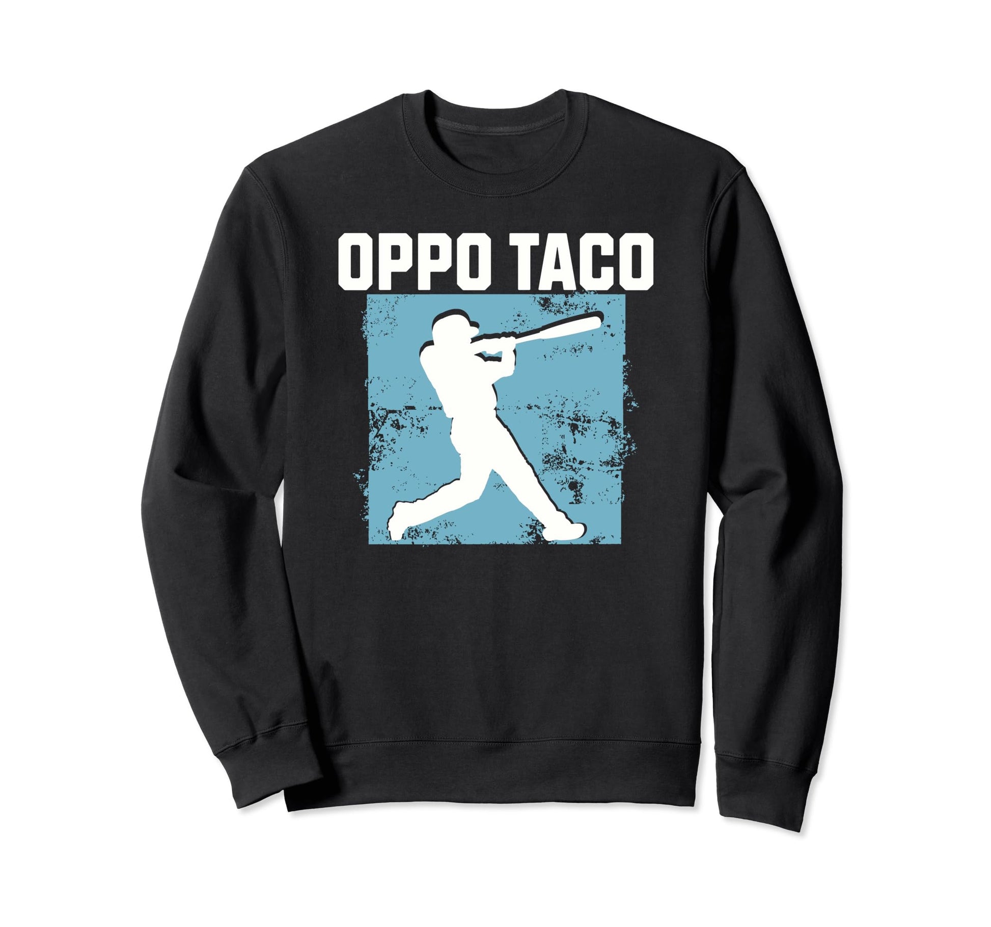 Funny Baseball Oppo Taco Home Run Sweatshirt - Minimalist Print Unisex - T-Shirt, Sweatshirt, Hoodie