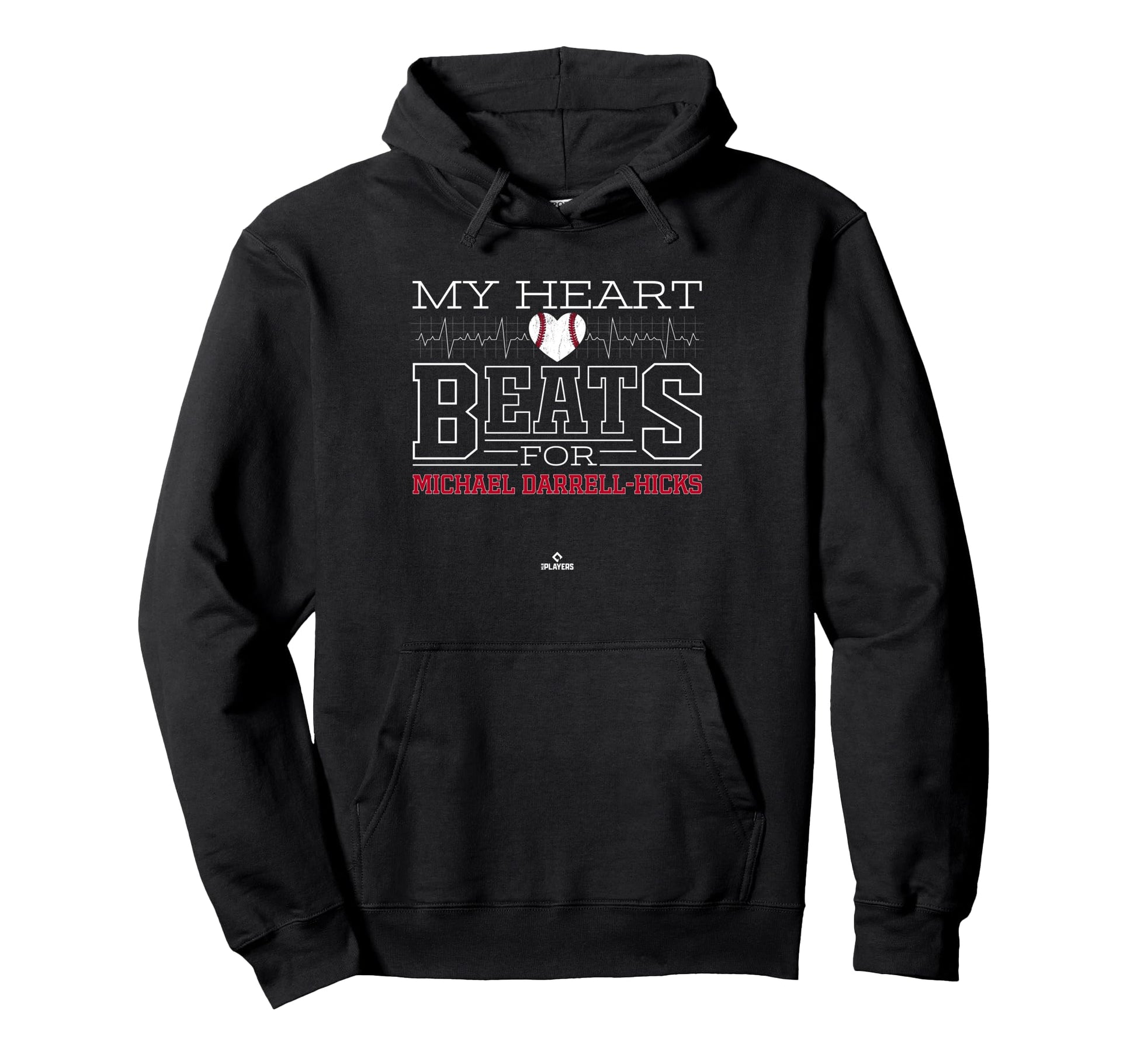 My Heart Beats Michael Darrell Hicks Hoodie - Novelty Apparel Unisex - T-Shirt, Sweatshirt, Hoodie