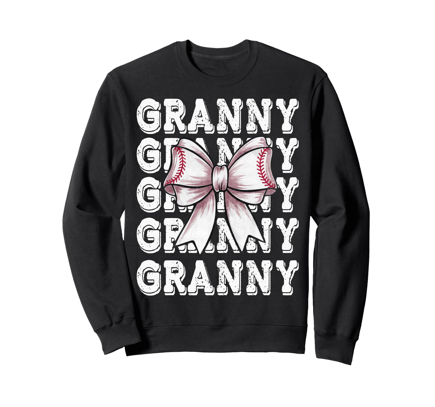 Coquette Baseball Granny Matching Sweatshirt - Novelty Apparel for Adults - T-Shirt, Sweatshirt, Hoodie