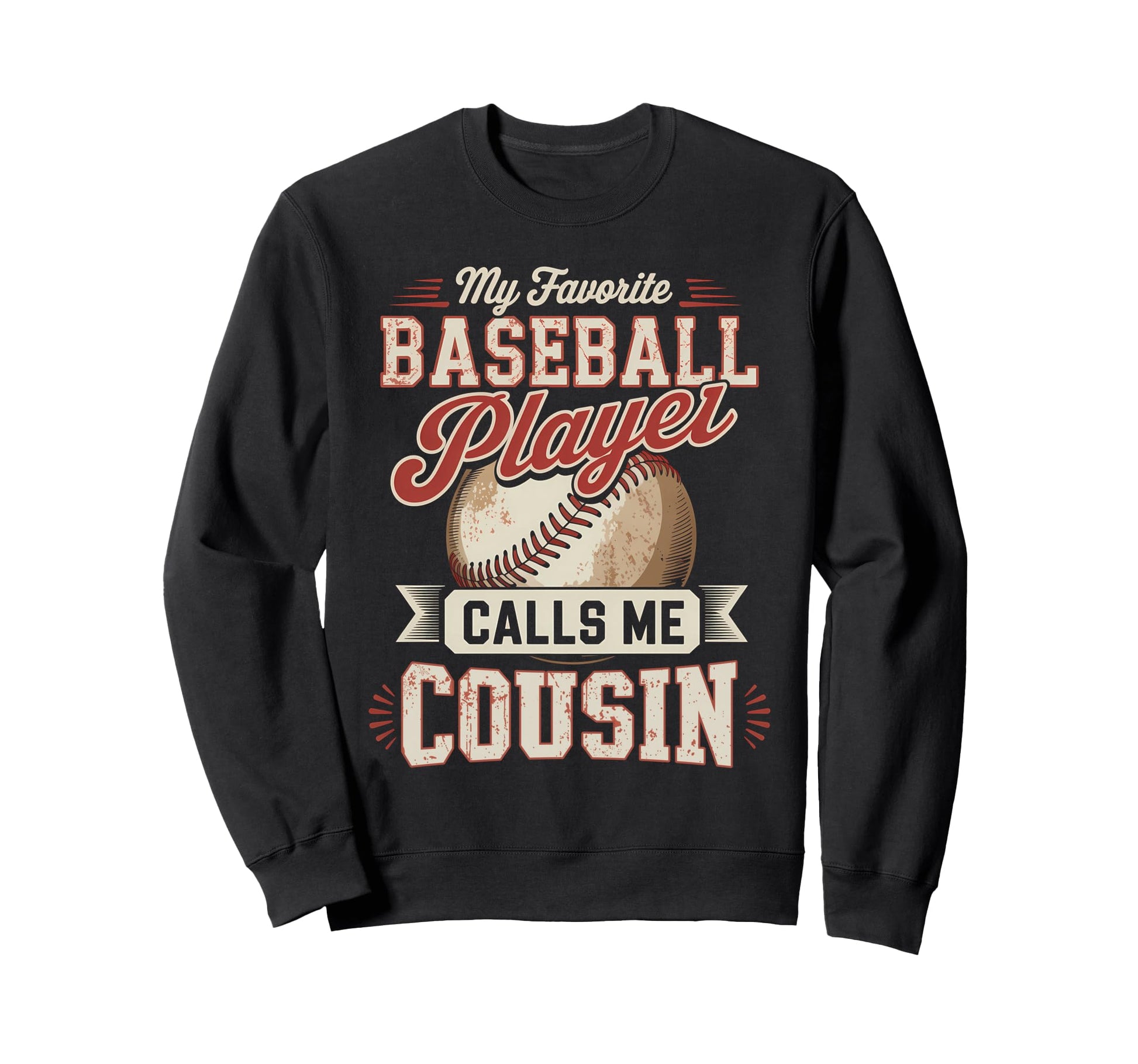 My Favorite Baseball Player Calls Sweatshirt - Aesthetic Graphic Men Women - T-Shirt, Sweatshirt, Hoodie