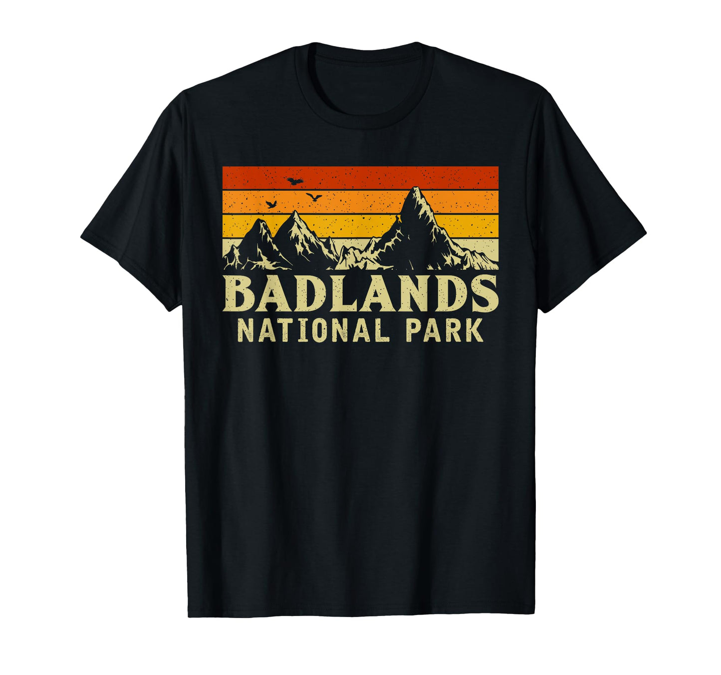 Mountain Graphics Badlands National Park T-Shirt - Graphic Print Men Women - T-Shirt, Sweatshirt, Hoodie