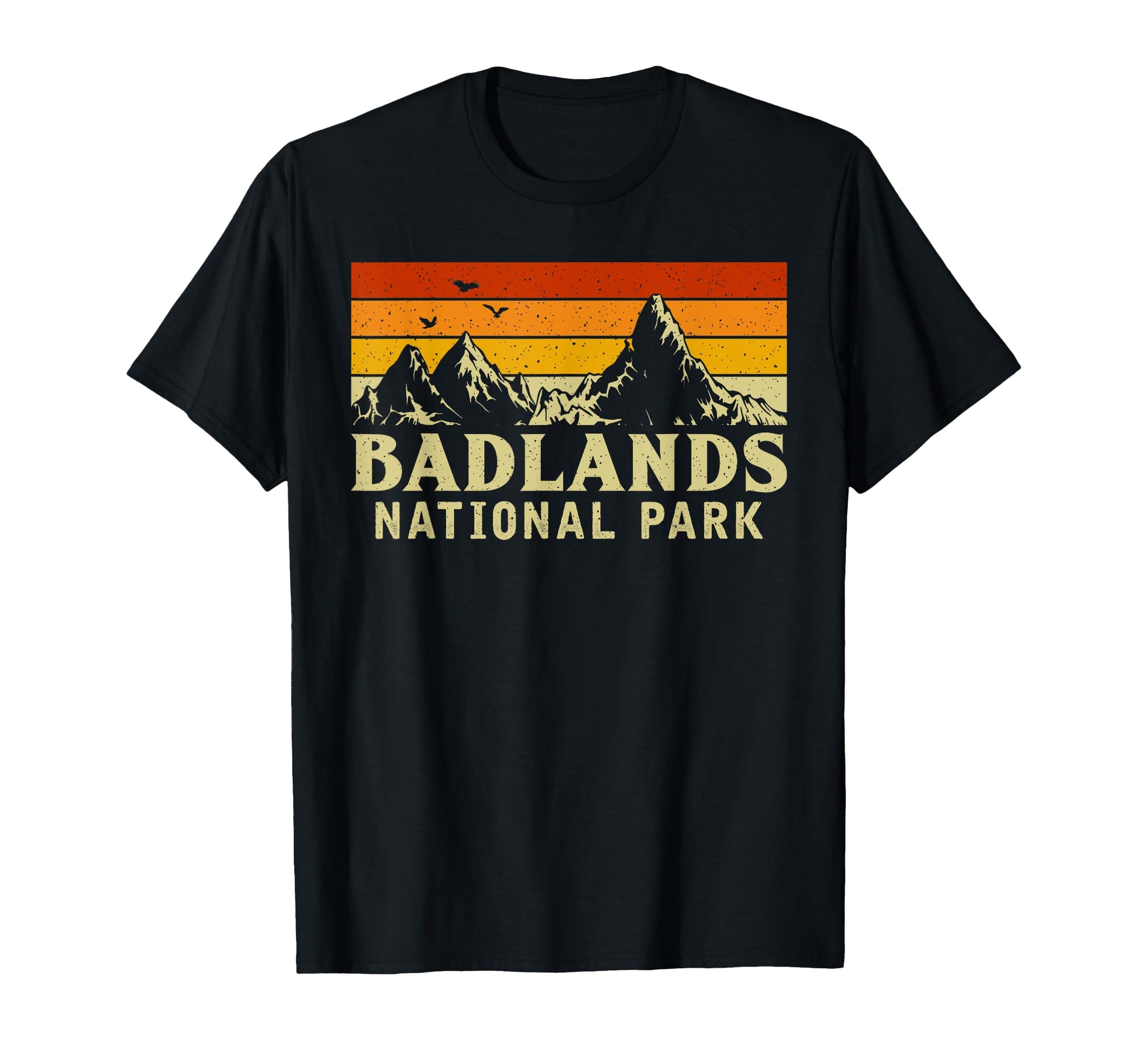 Mountain Graphics Badlands National Park T-Shirt - Graphic Print Men Women - T-Shirt, Sweatshirt, Hoodie