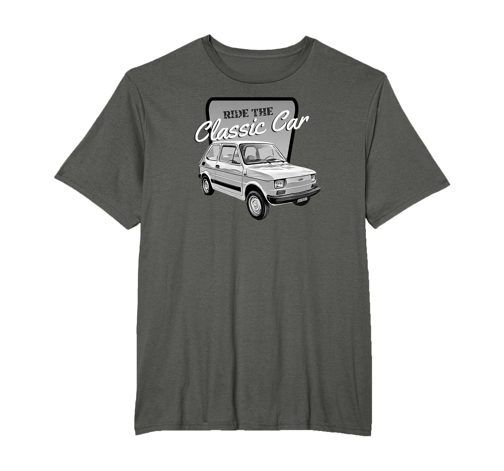 Domi Adults Car Fit Black Polyester 100 T-Shirt - Graphic Print for Adults - T-Shirt, Sweatshirt, Hoodie