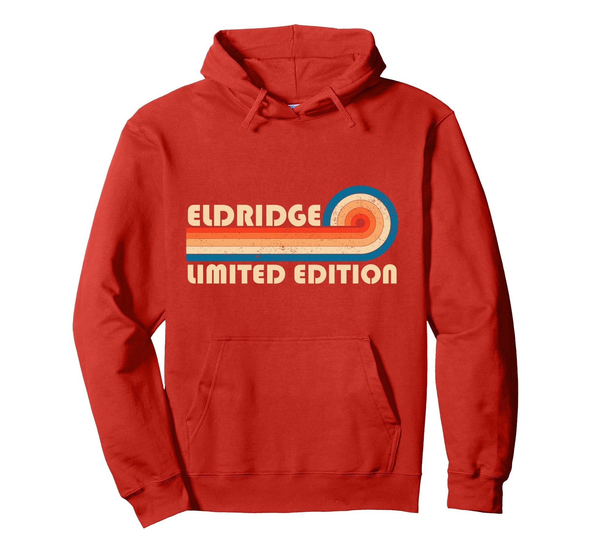 Eldridge 70S 80S Sunset Stripe Hoodie - Aesthetic Graphic Unisex - T-Shirt, Sweatshirt, Hoodie