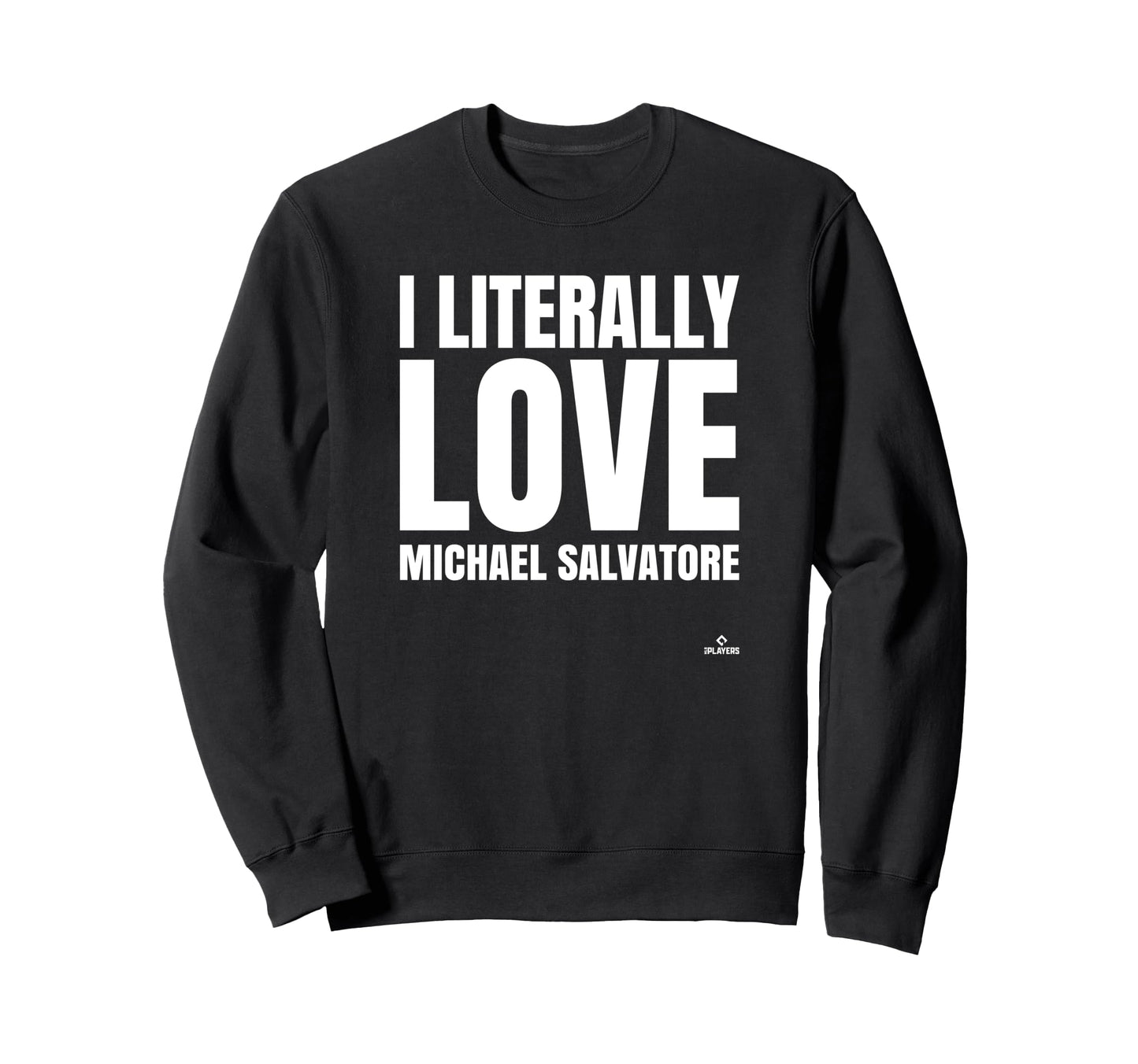 I Literally Love Michael Salvatore Sweatshirt - Graphic Print for Adults - T-Shirt, Sweatshirt, Hoodie