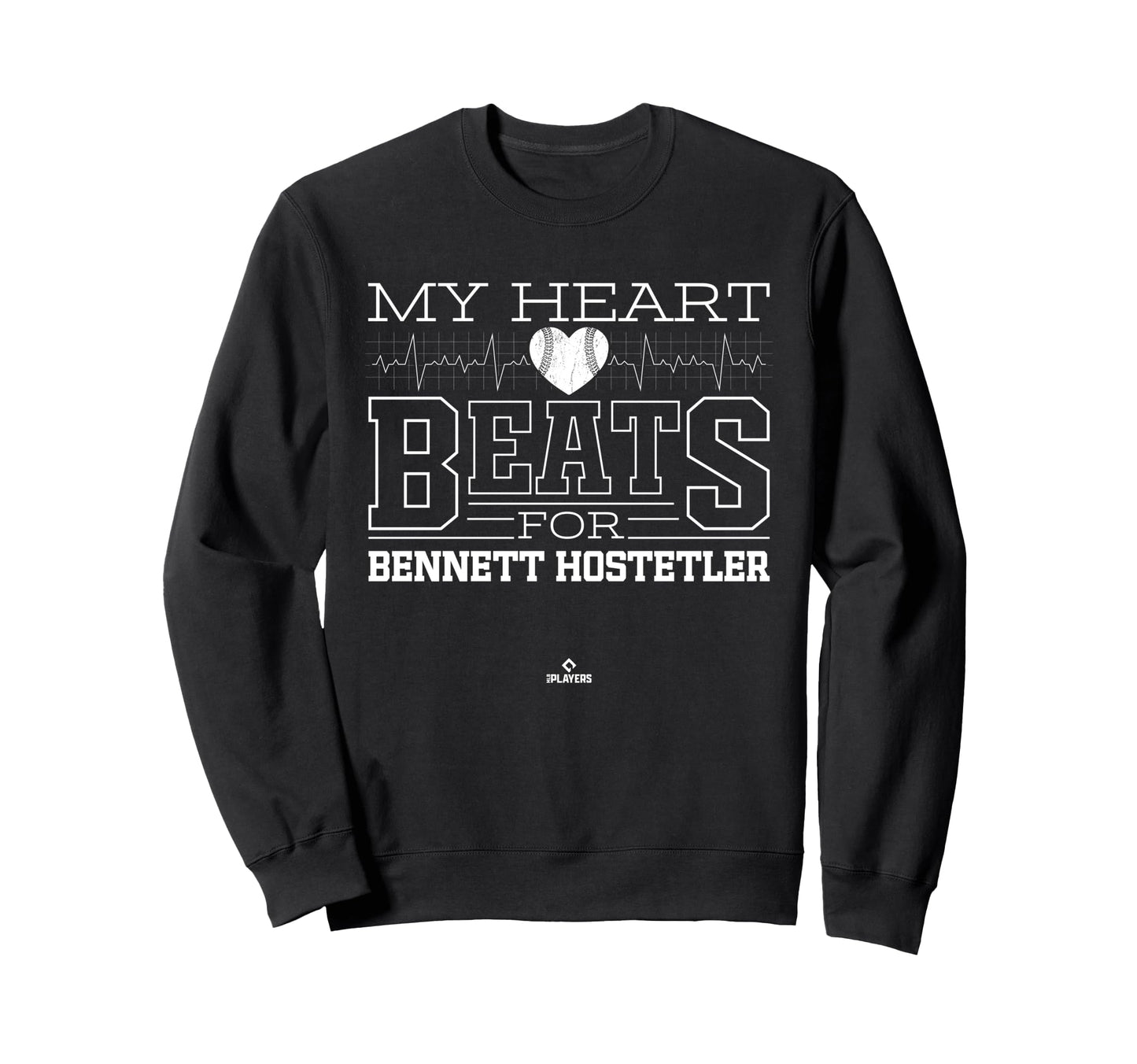 My Heart Beats Bennett Sweatshirt - Casual Everyday Wear for Adults - T-Shirt, Sweatshirt, Hoodie