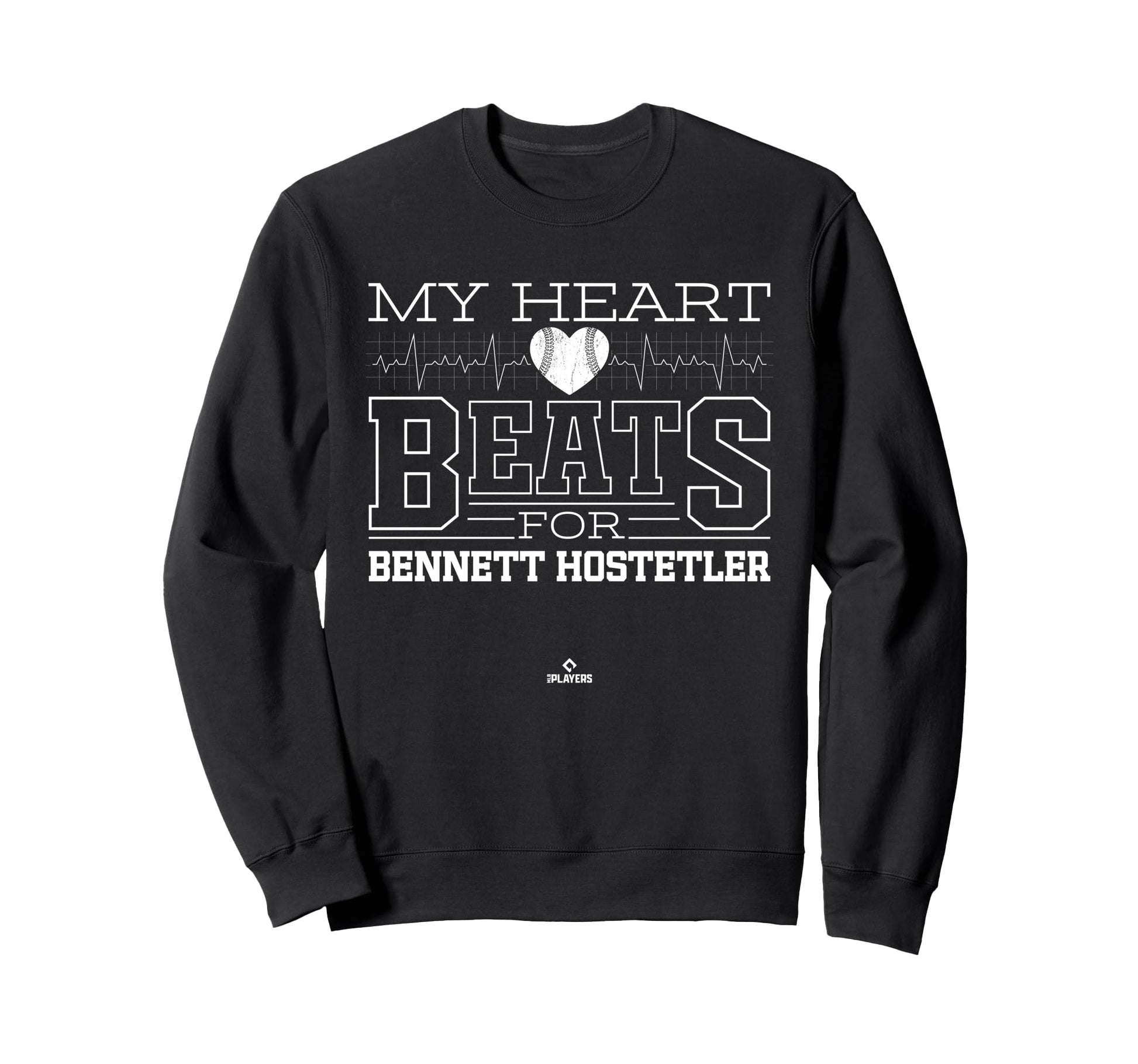 My Heart Beats Bennett Sweatshirt - Casual Everyday Wear for Adults - T-Shirt, Sweatshirt, Hoodie