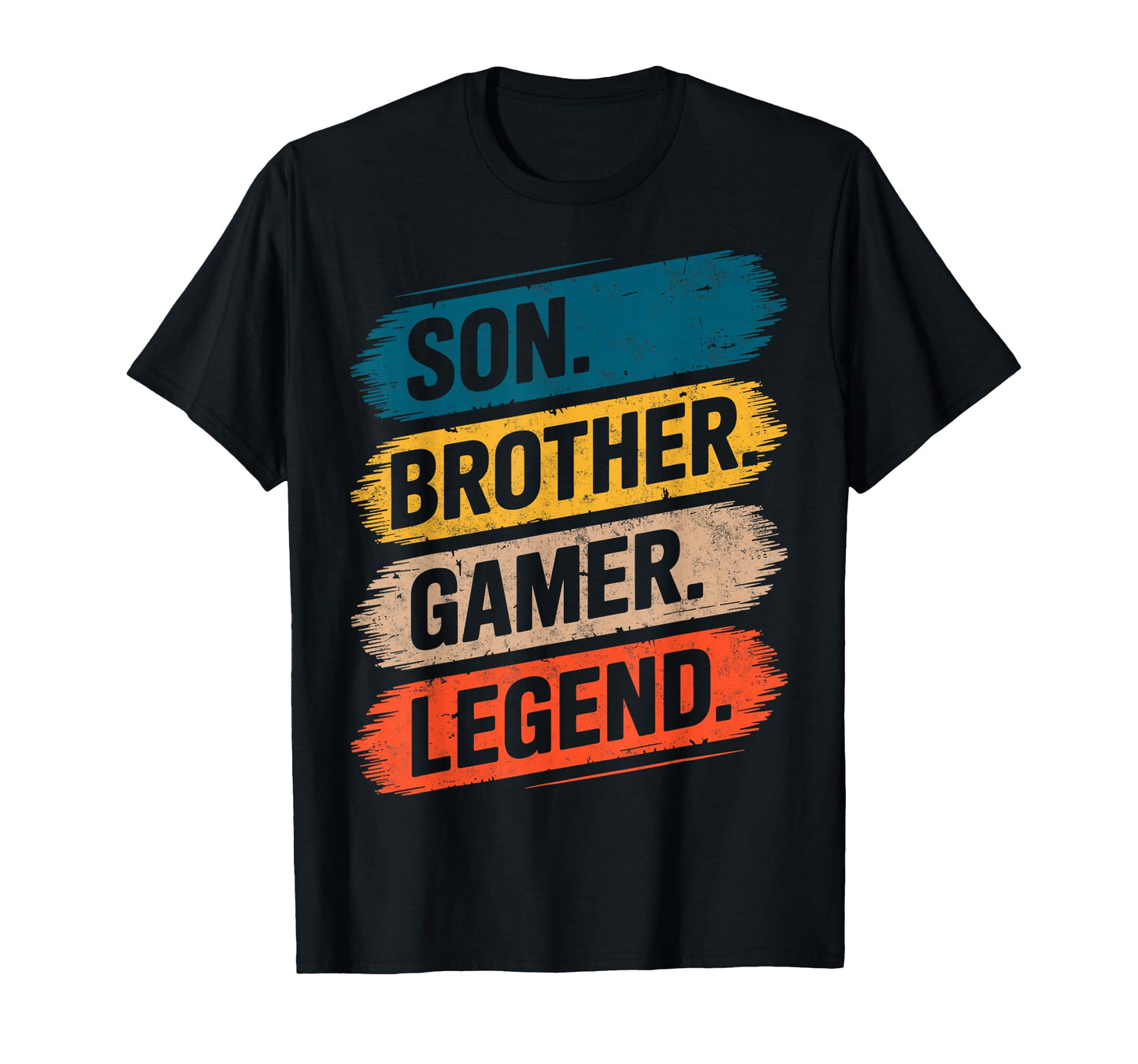 Son Brother Gamer Legend Video Game T-Shirt - Trendy Graphic for Adults - T-Shirt, Sweatshirt, Hoodie