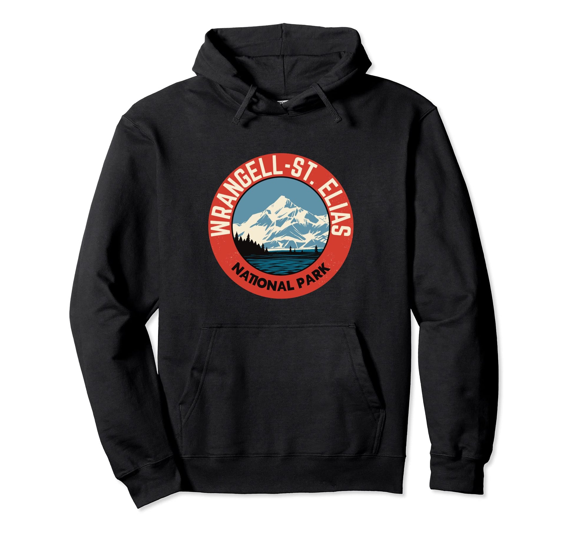 Wrangell St Elias National Park Hoodie - Aesthetic Graphic Men Women - T-Shirt, Sweatshirt, Hoodie