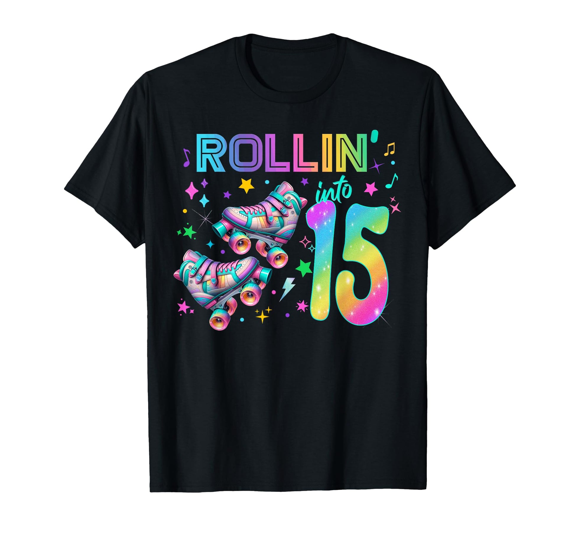 Roller Skates Birthday Outfit T-Shirt - Fun Novelty Design for Adults - T-Shirt, Sweatshirt, Hoodie