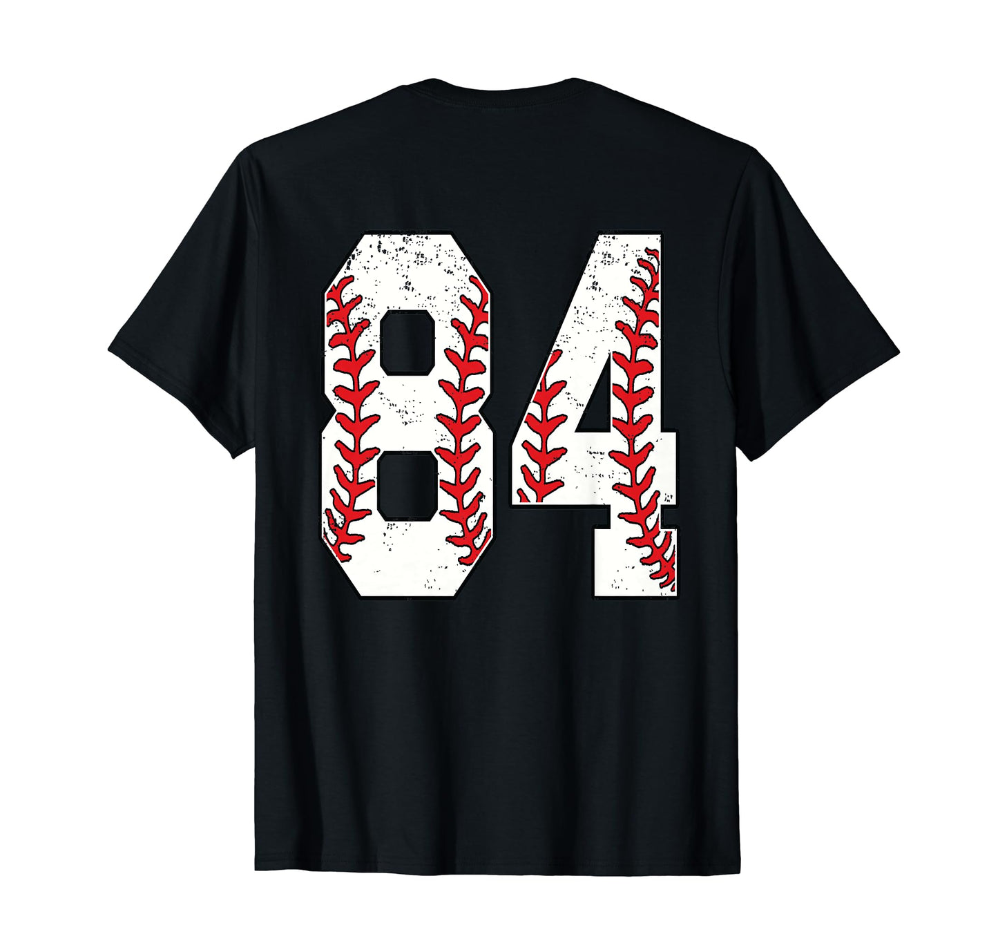 Number 84 Baseball Jersey Number 84 T-Shirt - Custom Art Print for Adults - T-Shirt, Sweatshirt, Hoodie