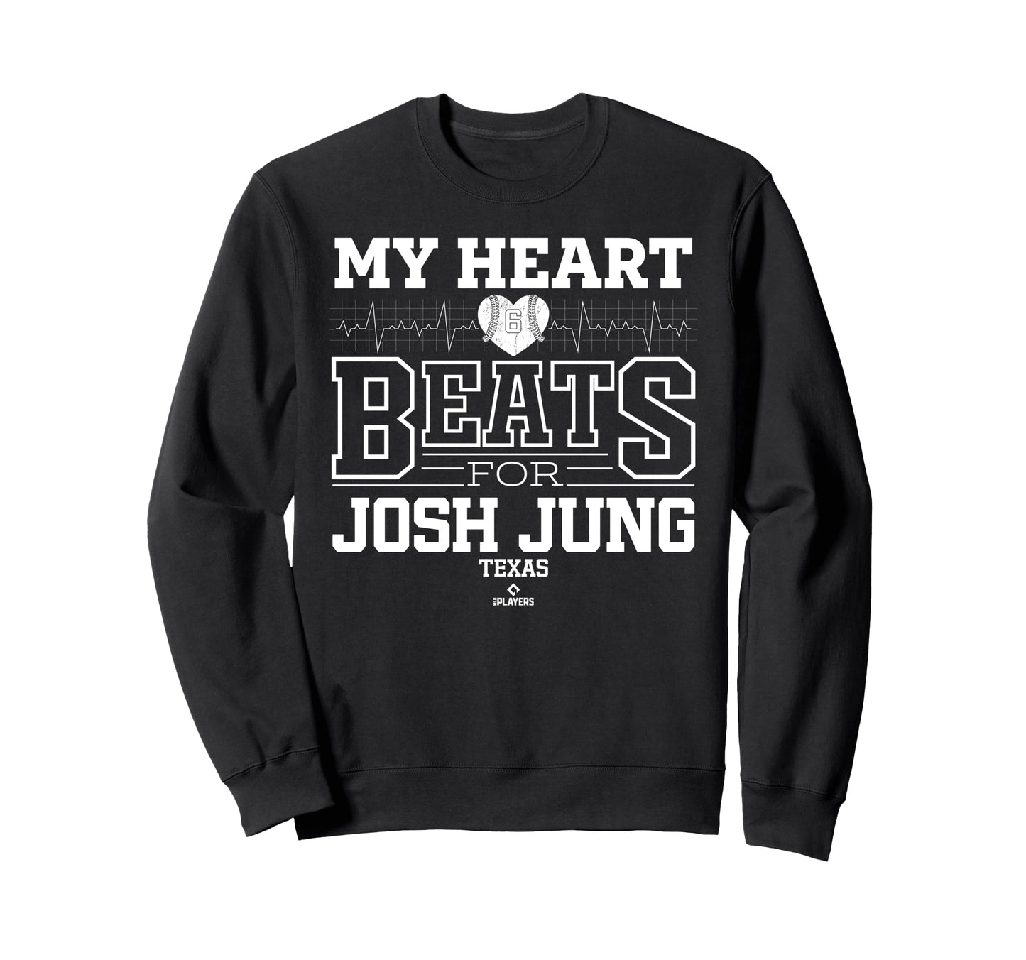 My Heart Beats Josh Jung Texas Sweatshirt - Streetwear Style for Adults - T-Shirt, Sweatshirt, Hoodie