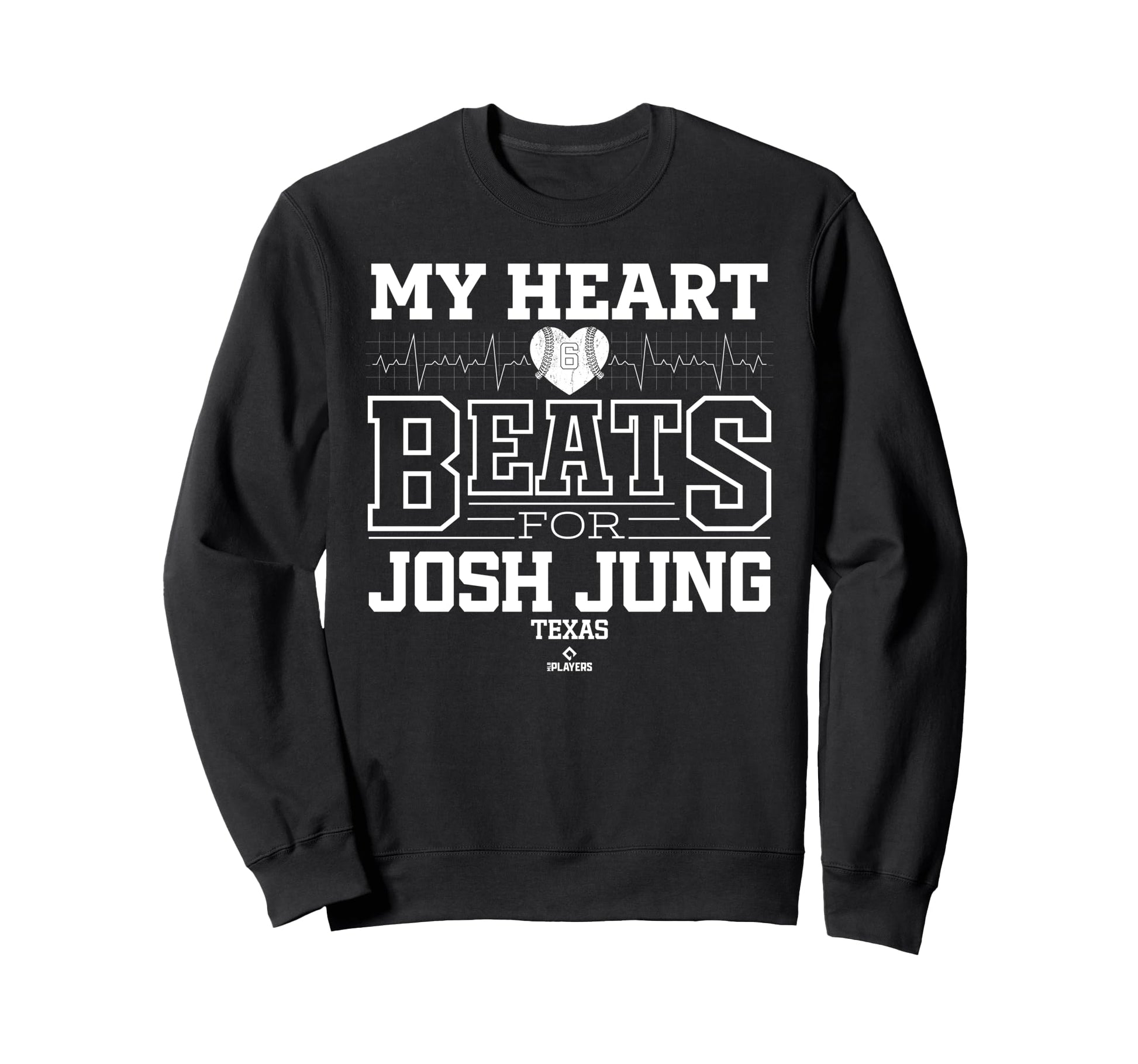 My Heart Beats Josh Jung Texas Sweatshirt - Streetwear Style for Adults - T-Shirt, Sweatshirt, Hoodie