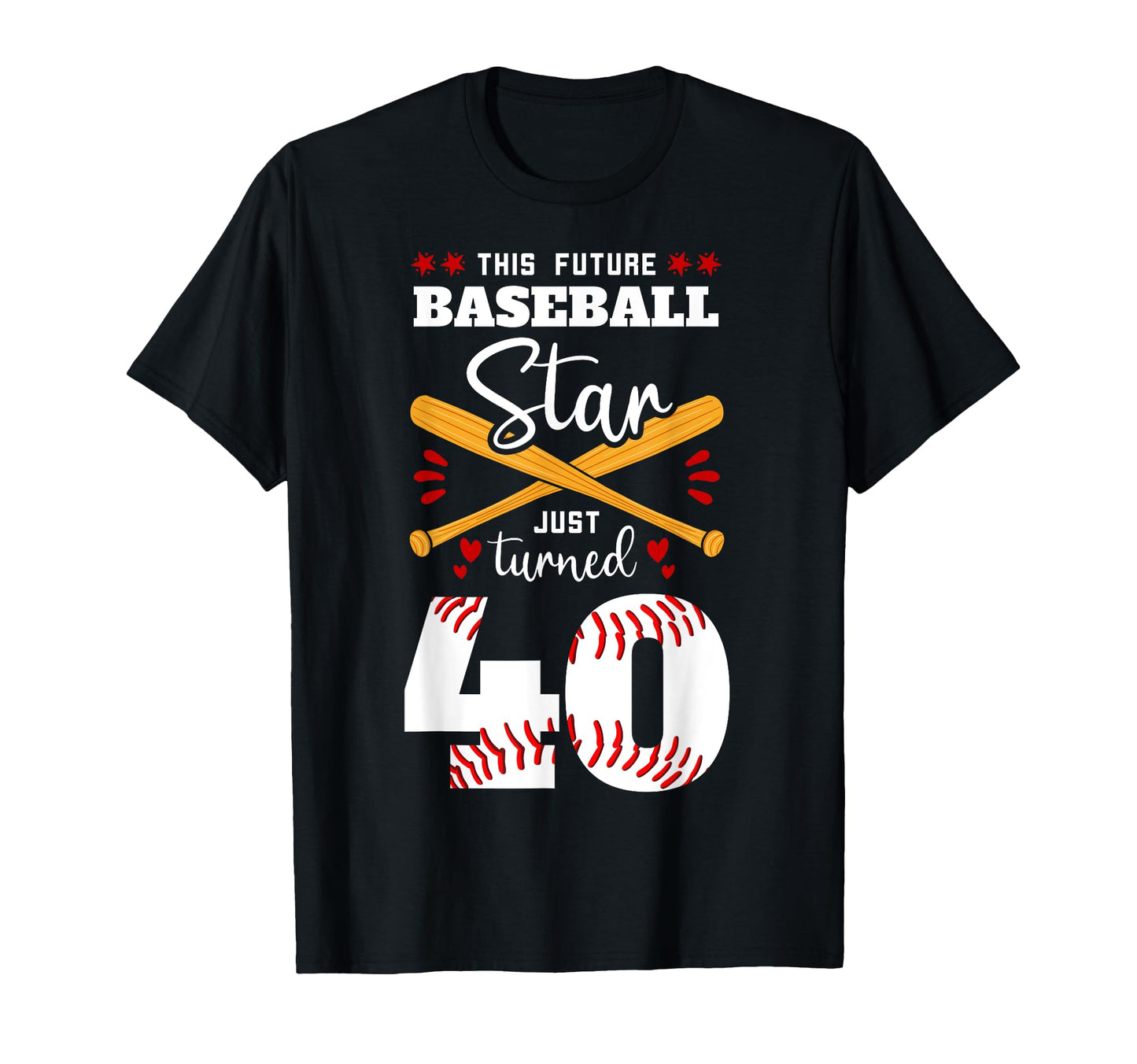 This Future Baseball Star Just T-Shirt - Minimalist Print for Adults - T-Shirt, Sweatshirt, Hoodie