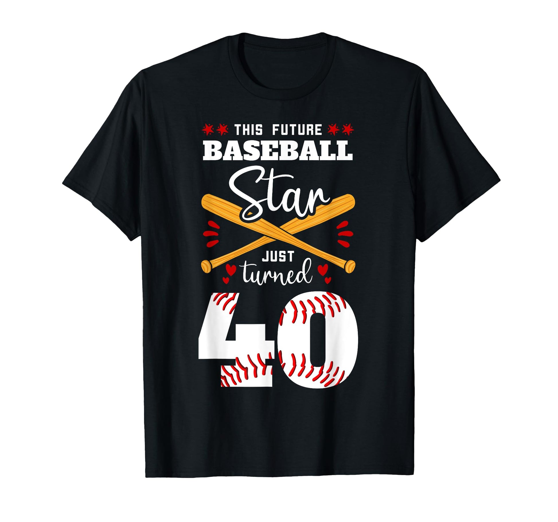 This Future Baseball Star Just T-Shirt - Minimalist Print for Adults - T-Shirt, Sweatshirt, Hoodie