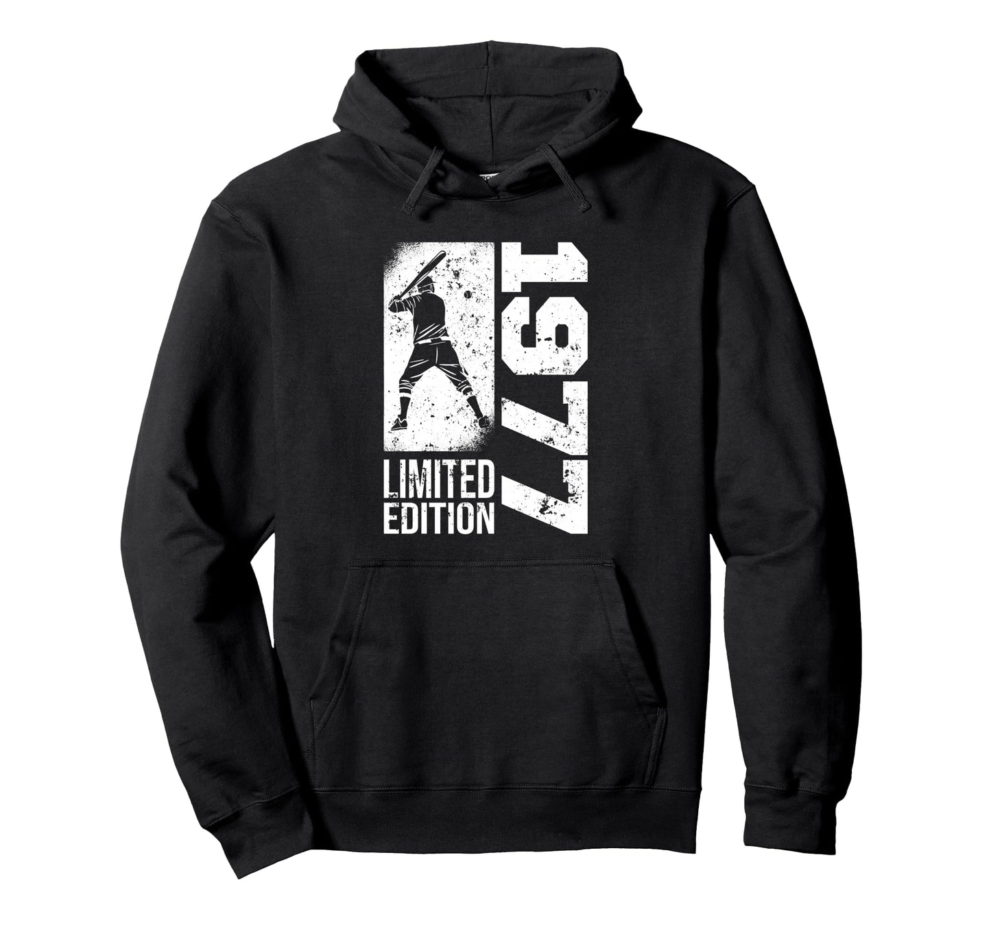 Baseball Player Born 1977 Birthday Hoodie - Aesthetic Graphic Unisex - T-Shirt, Sweatshirt, Hoodie