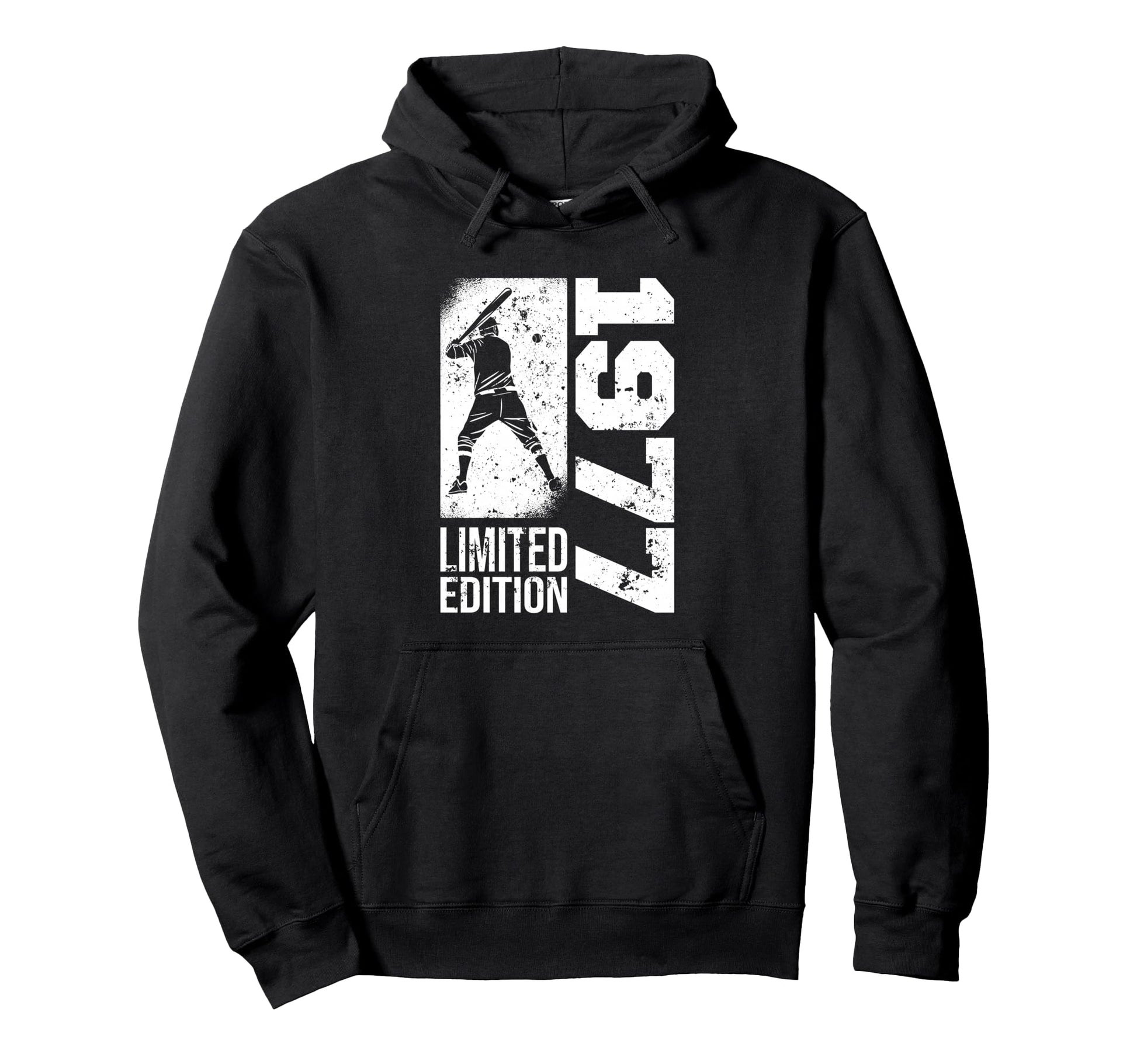Baseball Player Born 1977 Birthday Hoodie - Aesthetic Graphic Unisex - T-Shirt, Sweatshirt, Hoodie