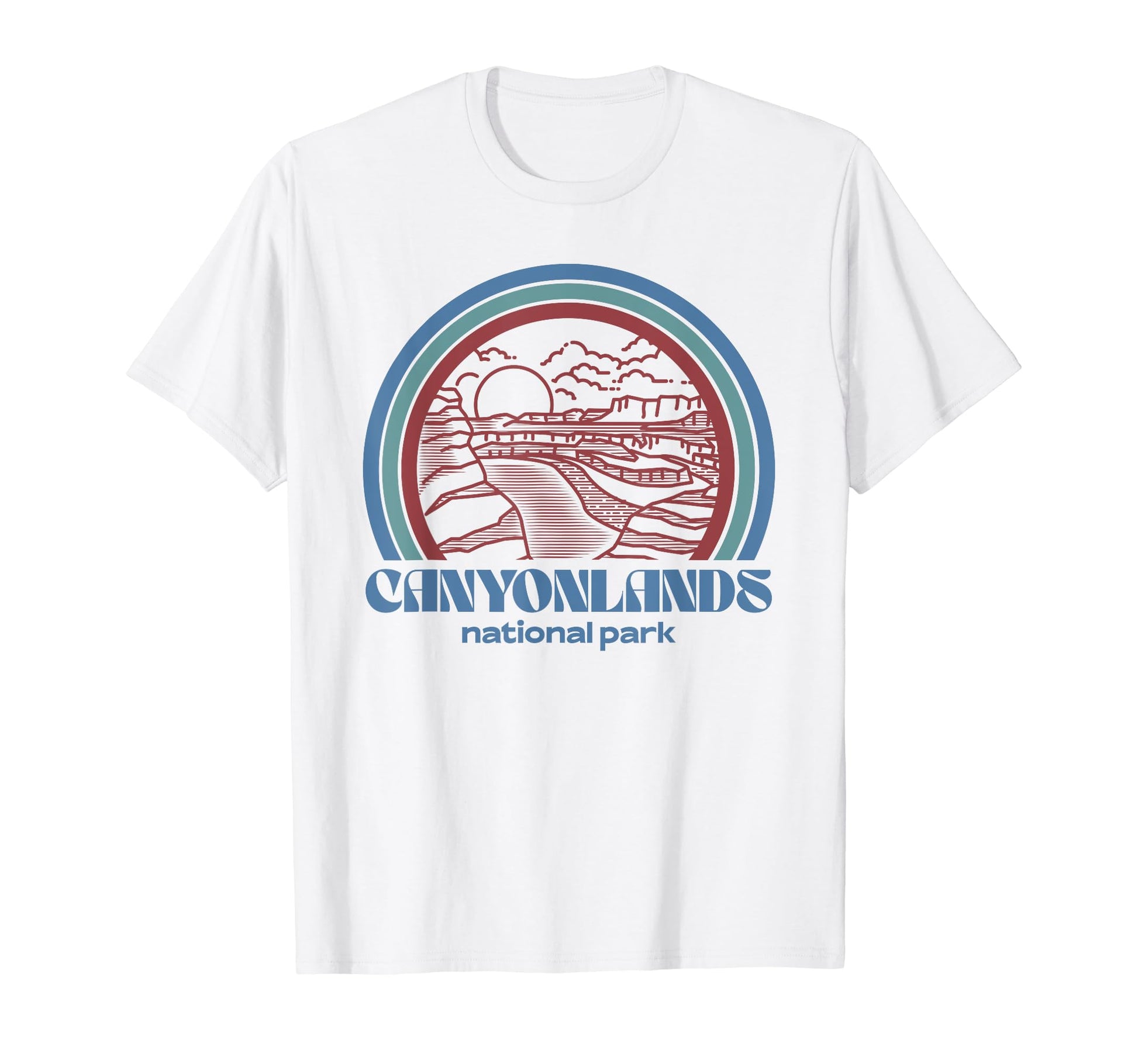 Canyonlands National Park Outdoor Hiking T-Shirt - Graphic Print Unisex - T-Shirt, Sweatshirt, Hoodie