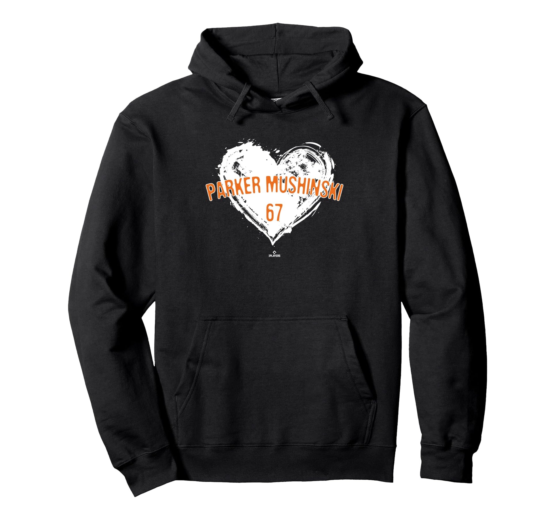 Distressed Heart Parker Mushinski Houston Hoodie - Unique Graphic Unisex - T-Shirt, Sweatshirt, Hoodie
