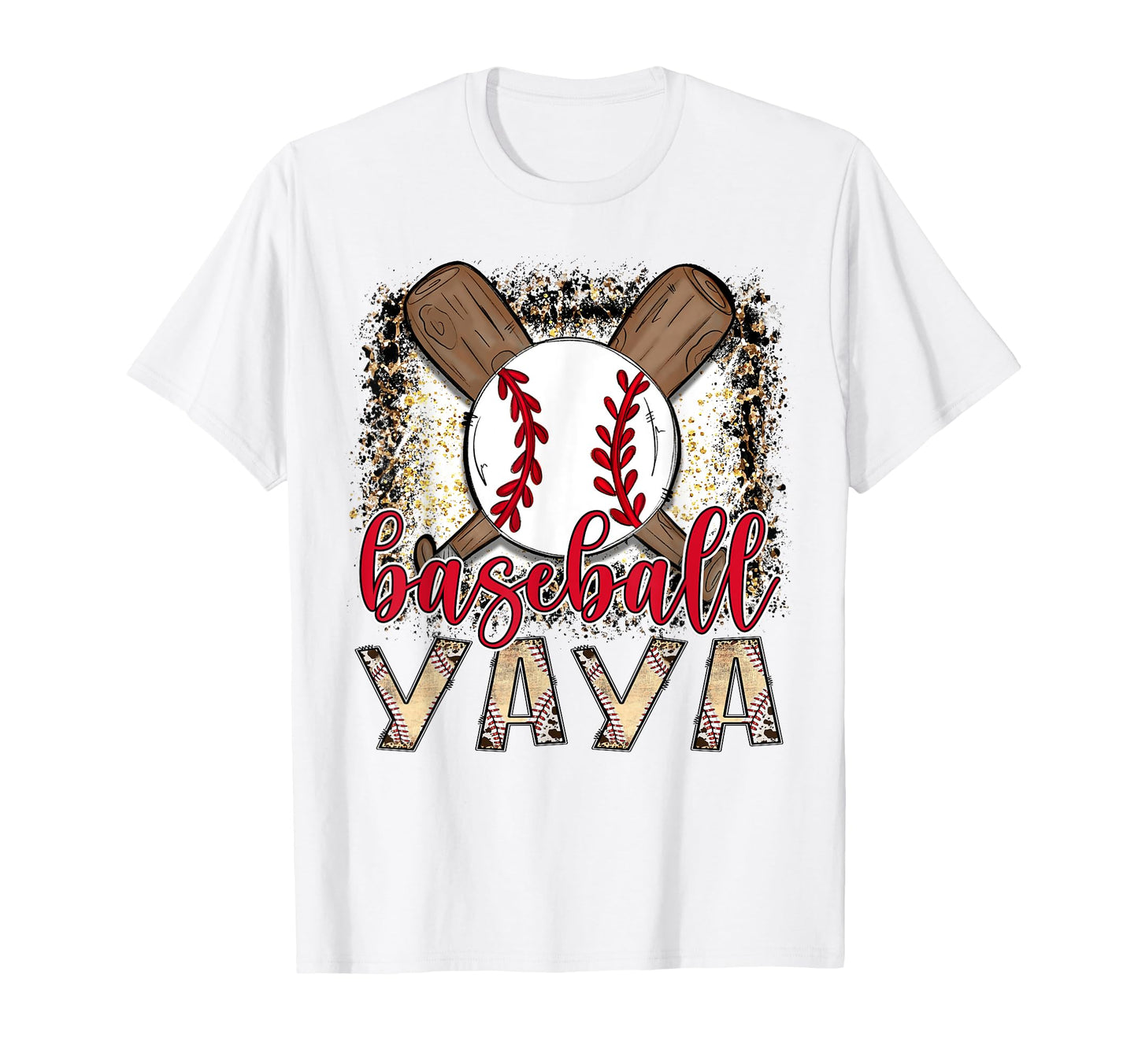 Baseball Yaya Leopard Proud Ball Yaya T-Shirt - Streetwear Style Unisex - T-Shirt, Sweatshirt, Hoodie