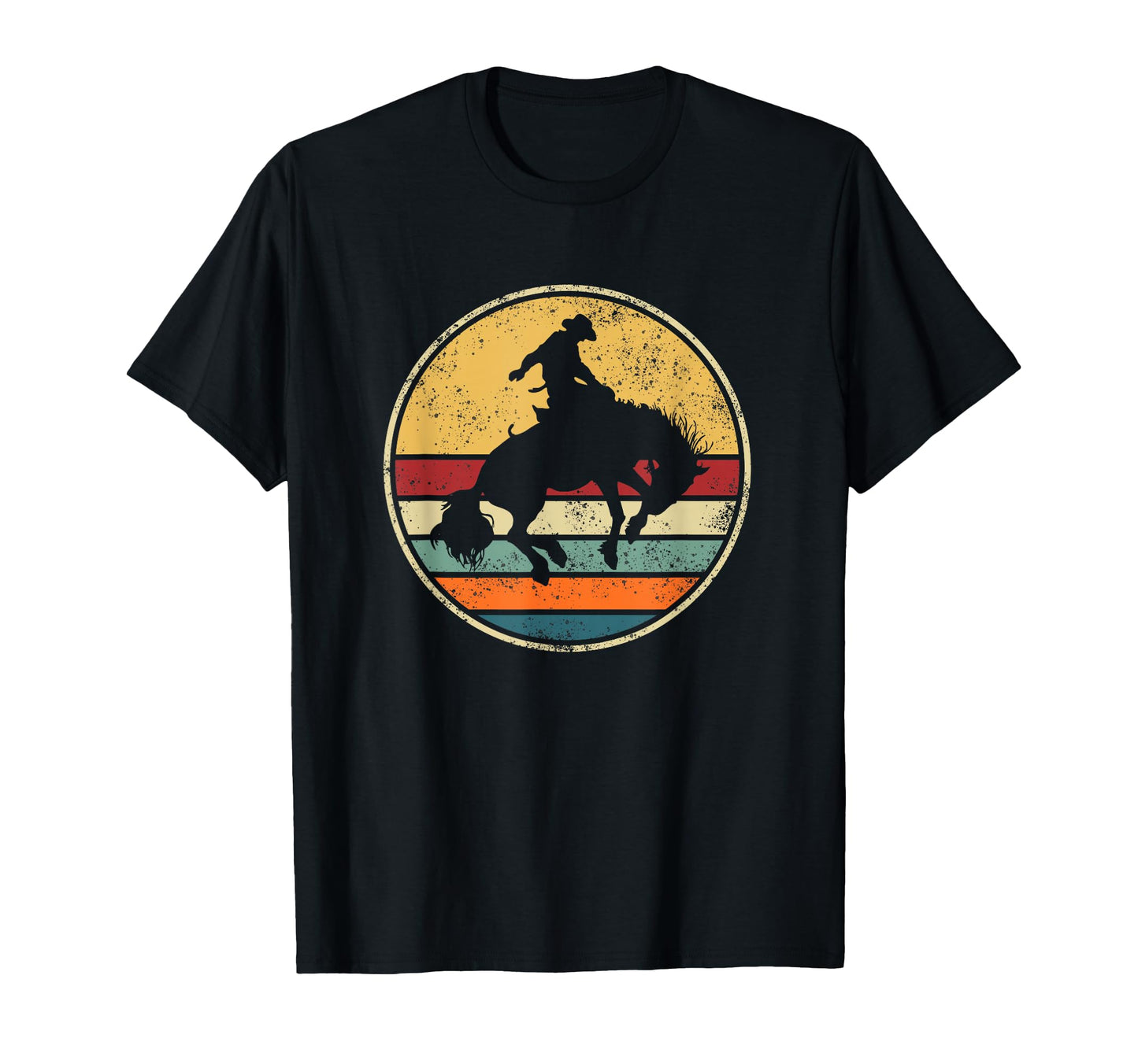 Western Riding Rodeo Horse Cowboy T-Shirt - Novelty Apparel Men Women - T-Shirt, Sweatshirt, Hoodie