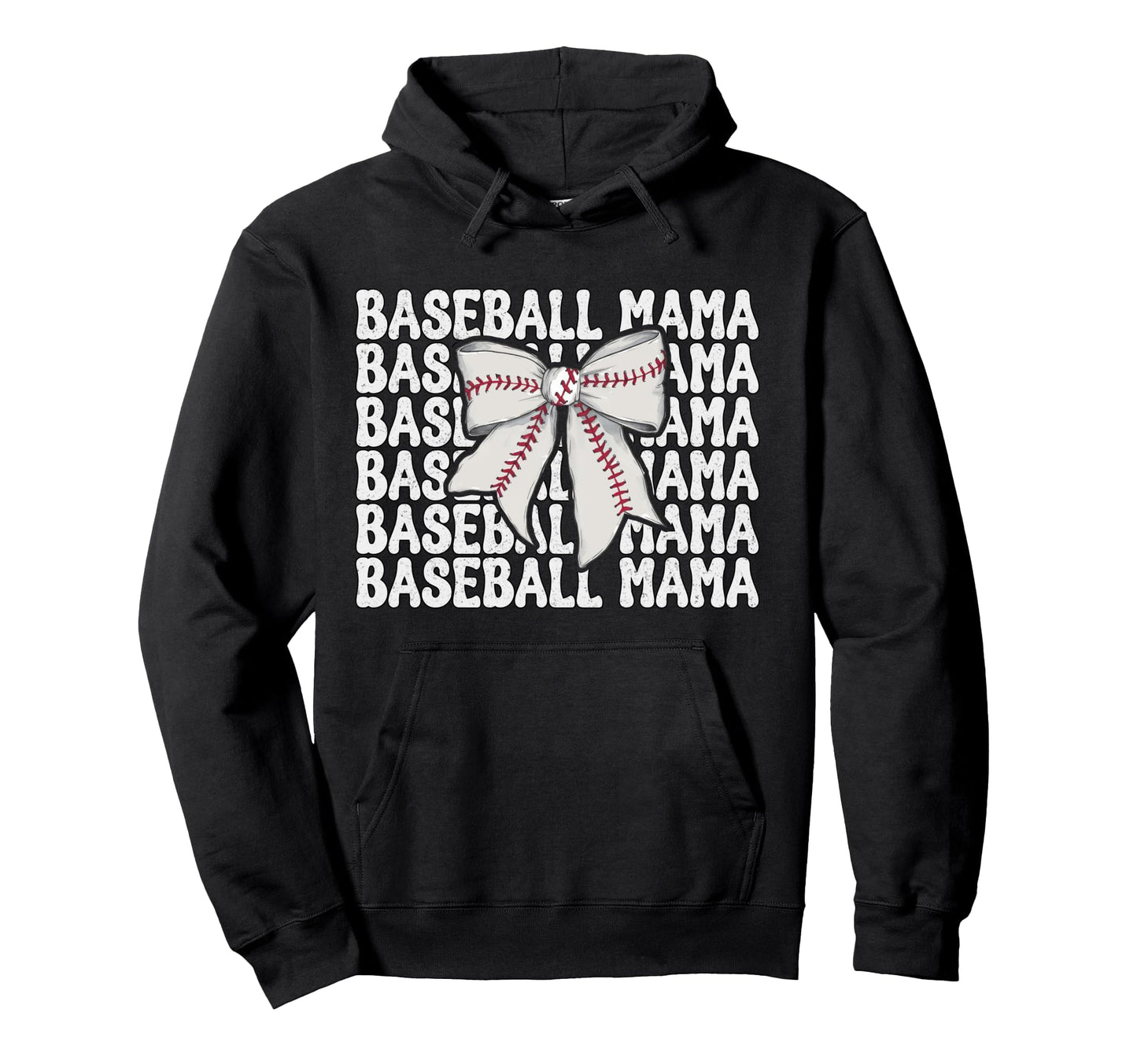 Baseball Mama Baseball Mom Mothers Day Hoodie - Unique Graphic Unisex - T-Shirt, Sweatshirt, Hoodie