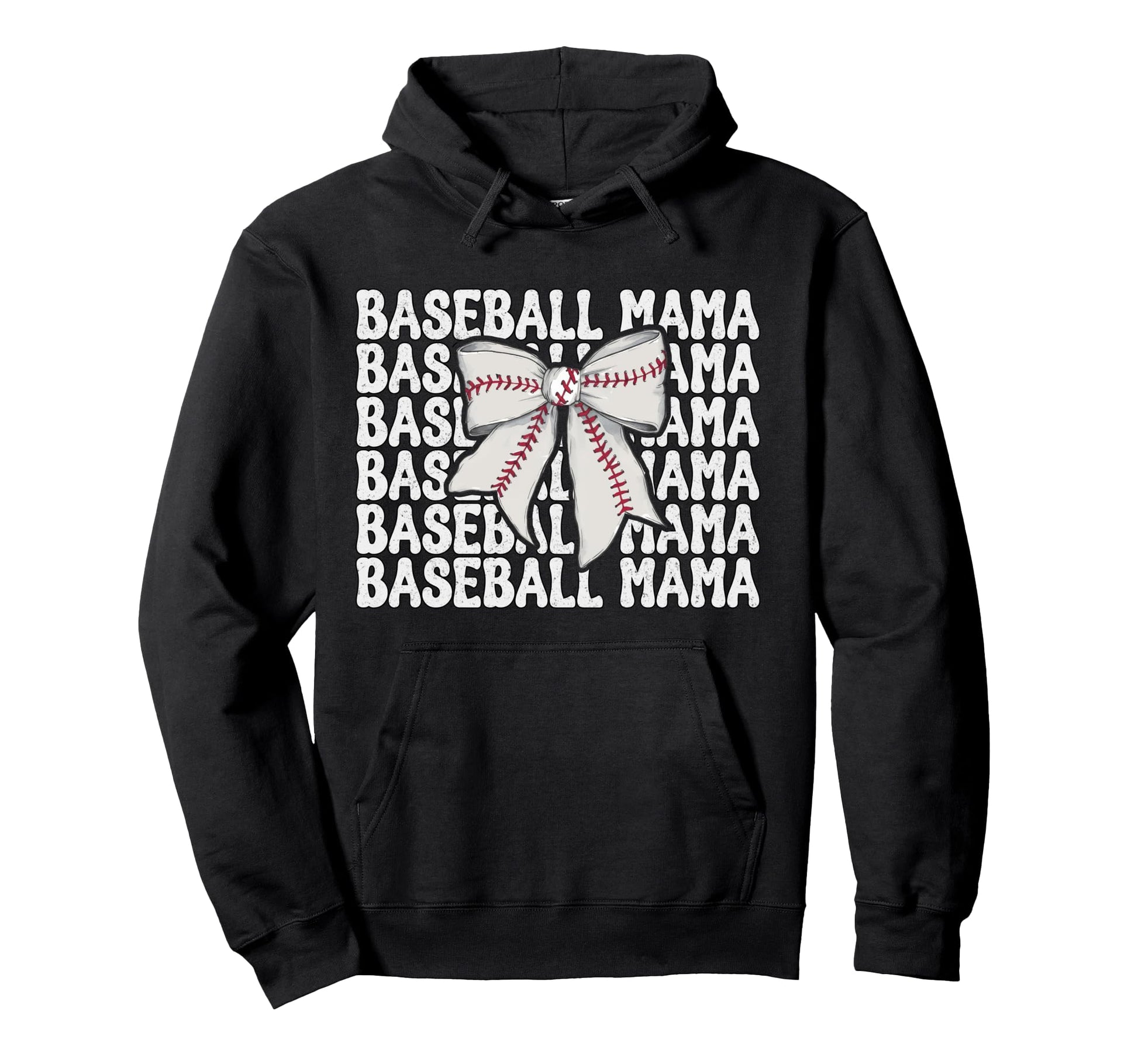 Baseball Mama Baseball Mom Mothers Day Hoodie - Unique Graphic Unisex - T-Shirt, Sweatshirt, Hoodie