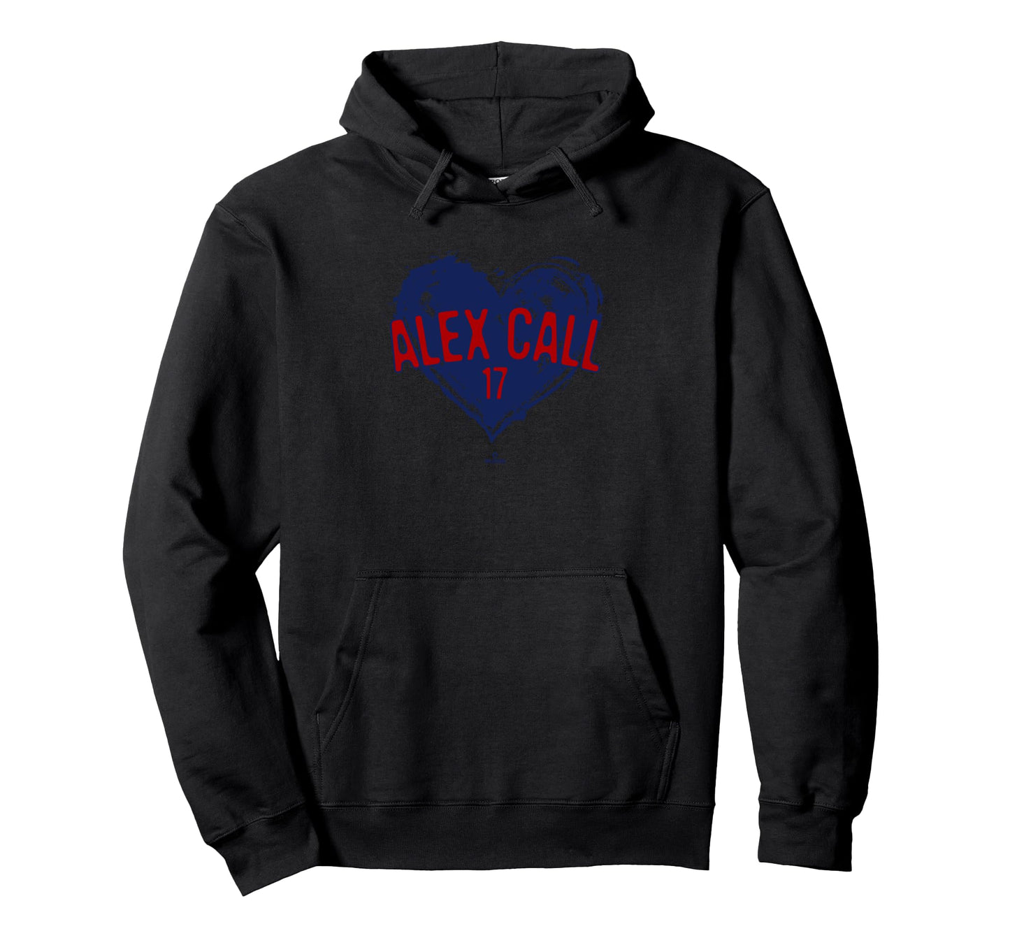 Distressed Heart Alex Call Washington Hoodie - Minimalist Print Unisex - T-Shirt, Sweatshirt, Hoodie