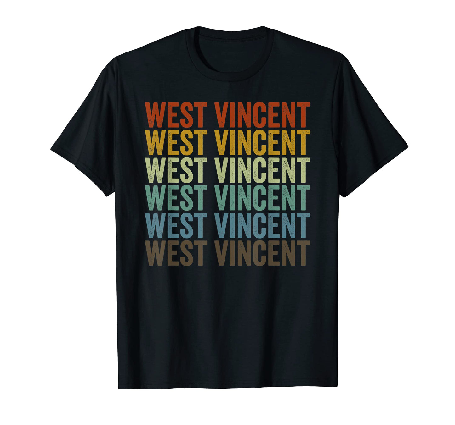 West Vincent City T-Shirt - Fun Novelty Design Men Women - T-Shirt, Sweatshirt, Hoodie