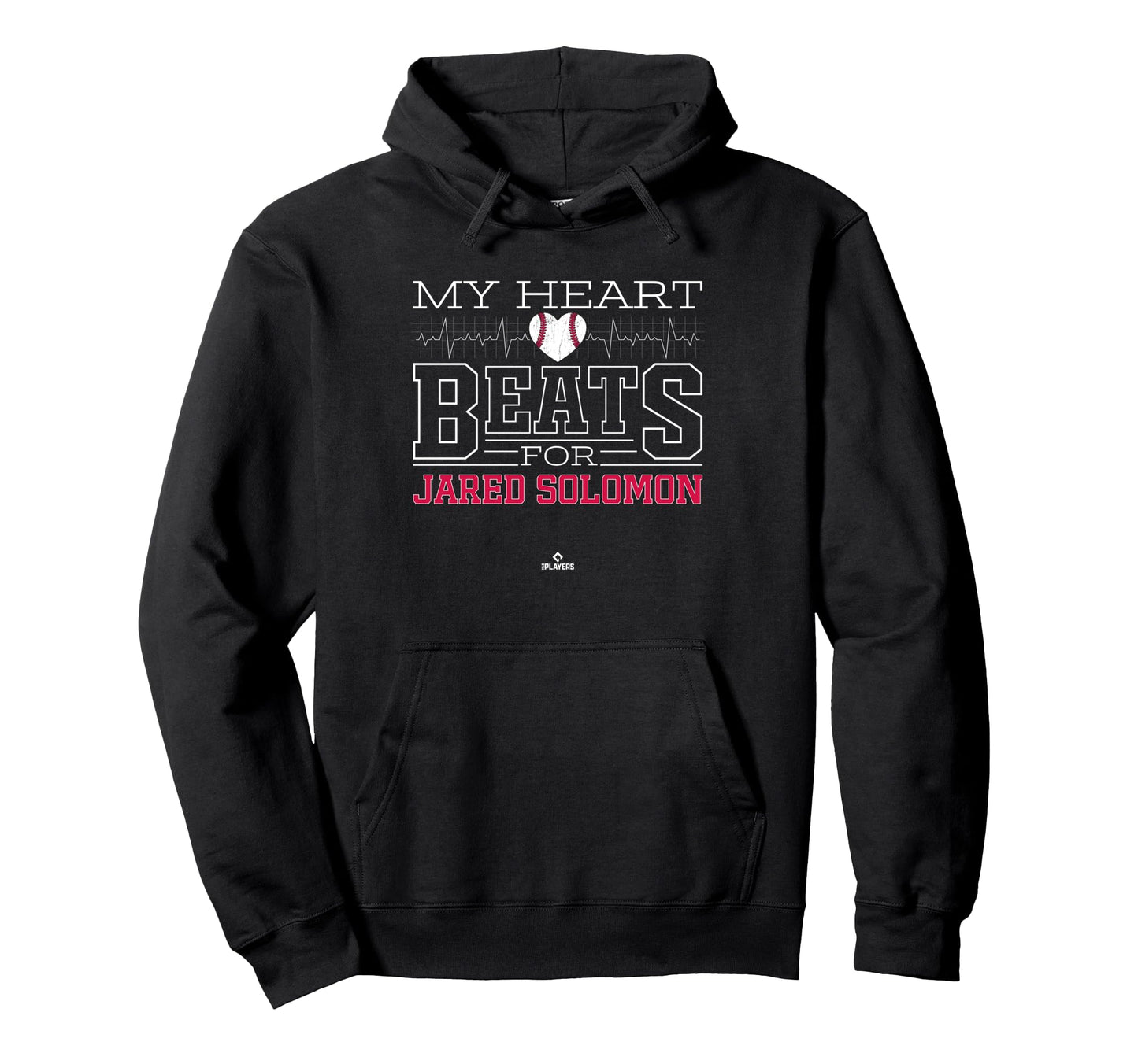 My Heart Beats Jared Solomon Hoodie - Fun Novelty Design for Adults - T-Shirt, Sweatshirt, Hoodie