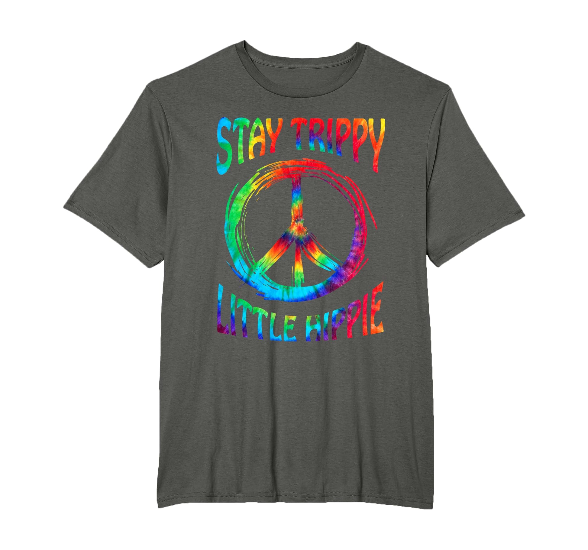 Stay Trippy Little Hippie Peace Love T-Shirt - Unique Graphic for Adults - T-Shirt, Sweatshirt, Hoodie