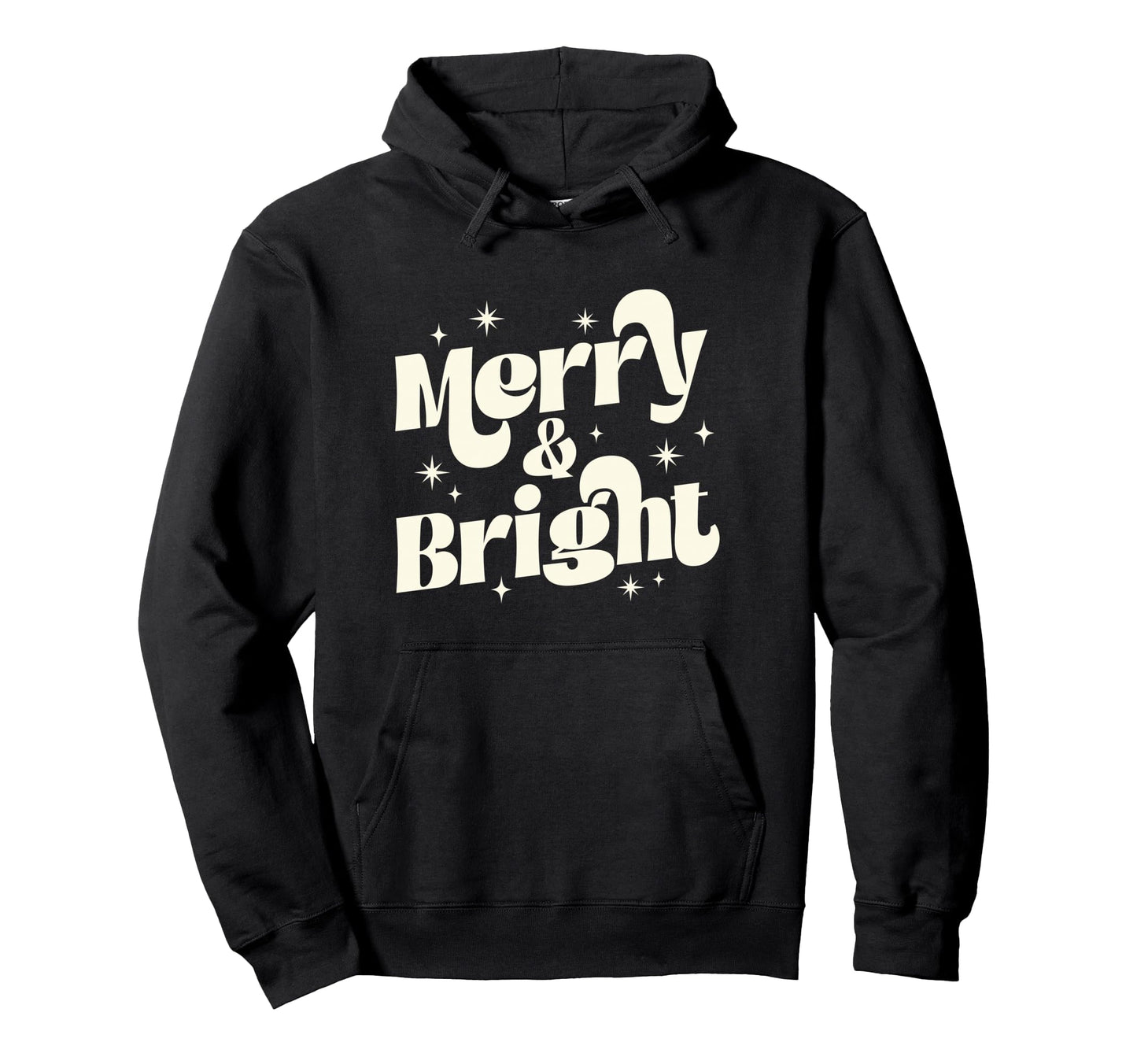 Holiday Cheer Typography Lettering Hoodie - Fun Novelty Design Unisex - T-Shirt, Sweatshirt, Hoodie