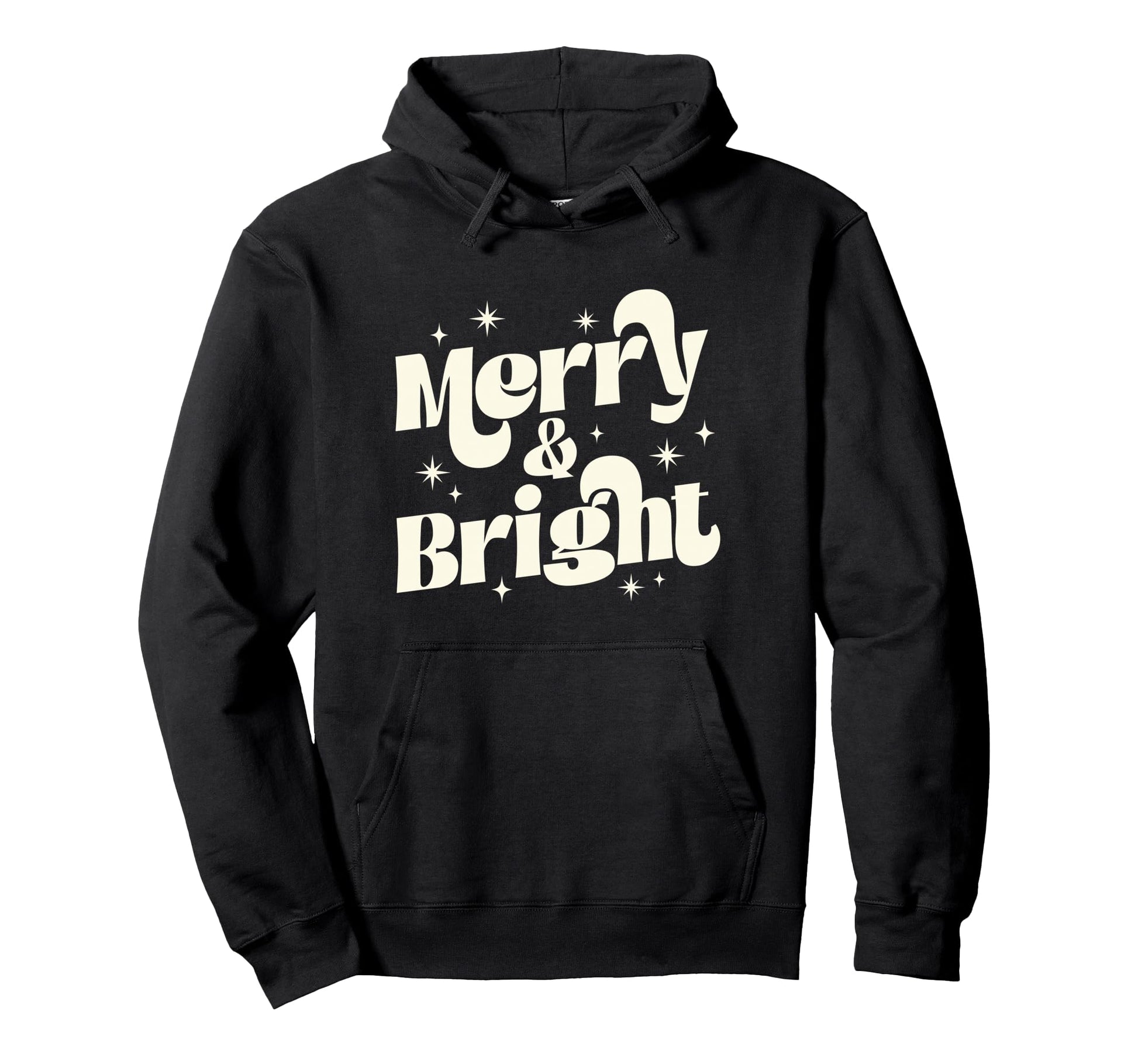 Holiday Cheer Typography Lettering Hoodie - Fun Novelty Design Unisex - T-Shirt, Sweatshirt, Hoodie