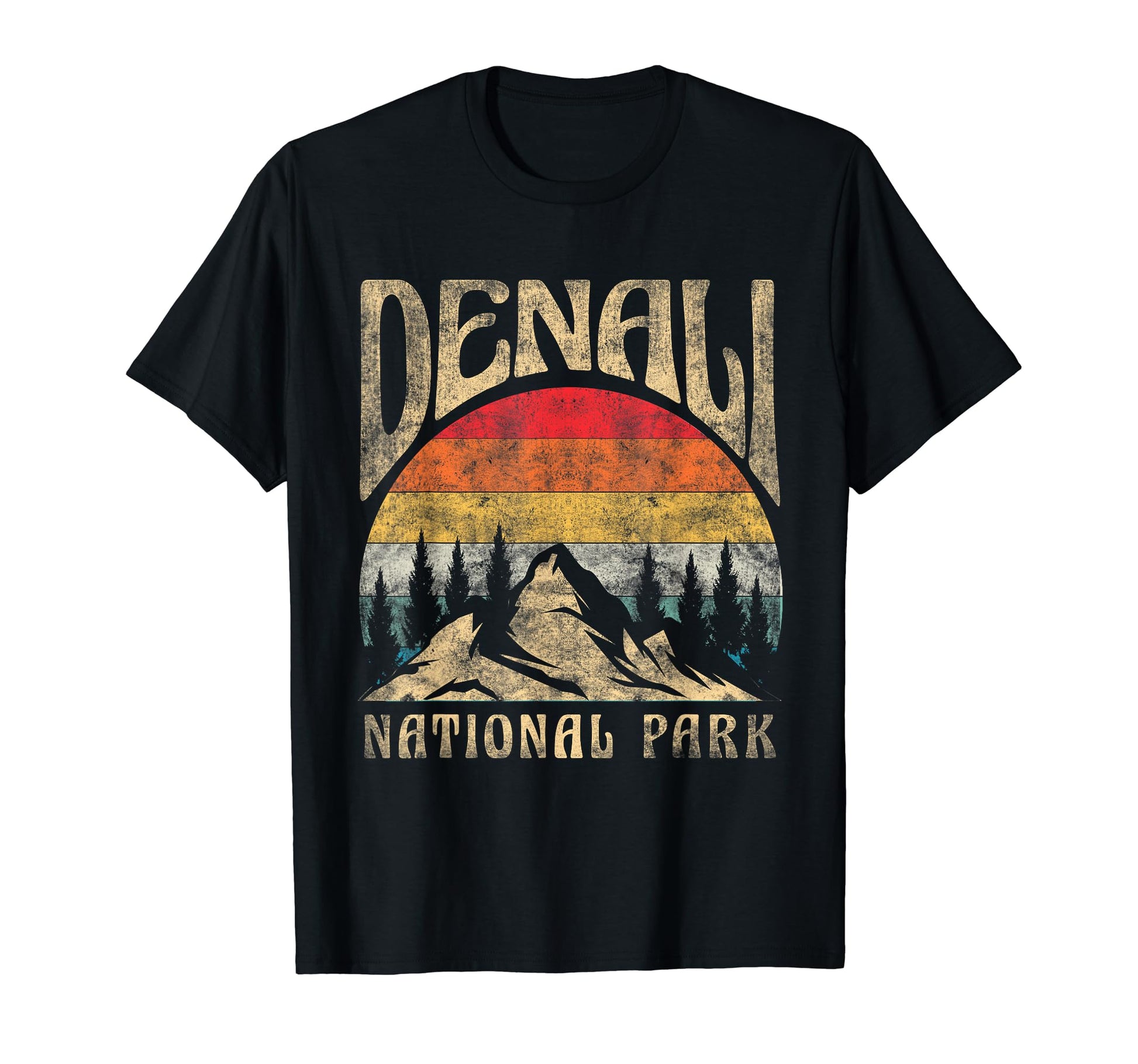 Mt Denali National Park Alaska Mountain T-Shirt - Graphic Print for Adults - T-Shirt, Sweatshirt, Hoodie