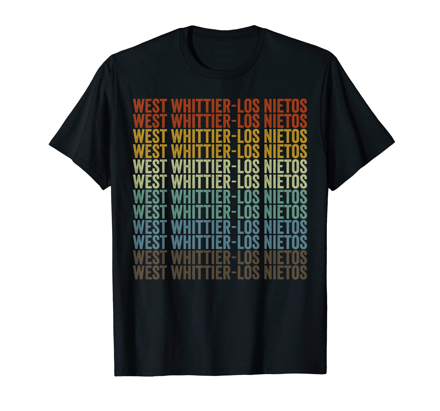 West Whittier Los Nietos City T-Shirt - Streetwear Style for Adults - T-Shirt, Sweatshirt, Hoodie