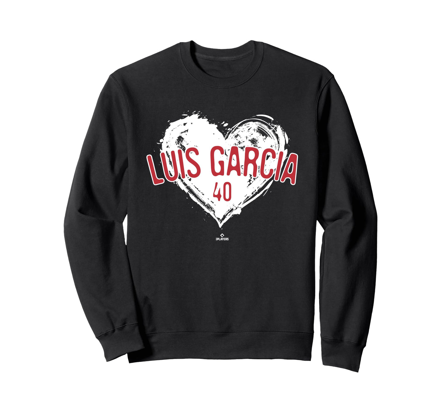 Distressed Heart Luis Garc Boston Sweatshirt - Trendy Graphic Men Women - T-Shirt, Sweatshirt, Hoodie