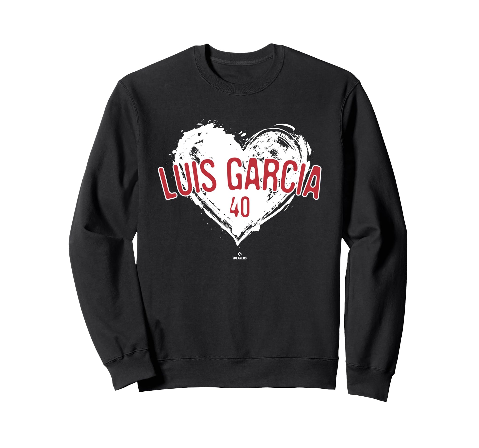 Distressed Heart Luis Garc Boston Sweatshirt - Trendy Graphic Men Women - T-Shirt, Sweatshirt, Hoodie