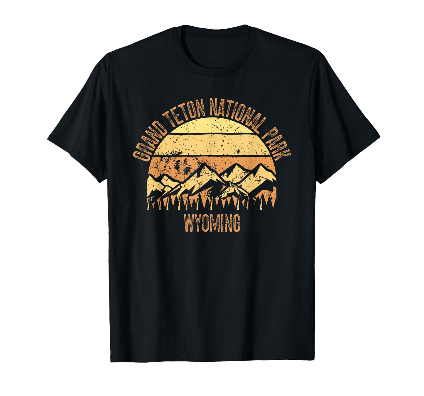 Grand Teton National Park Wyoming Sunset T-Shirt - Unique Graphic Men Women - T-Shirt, Sweatshirt, Hoodie